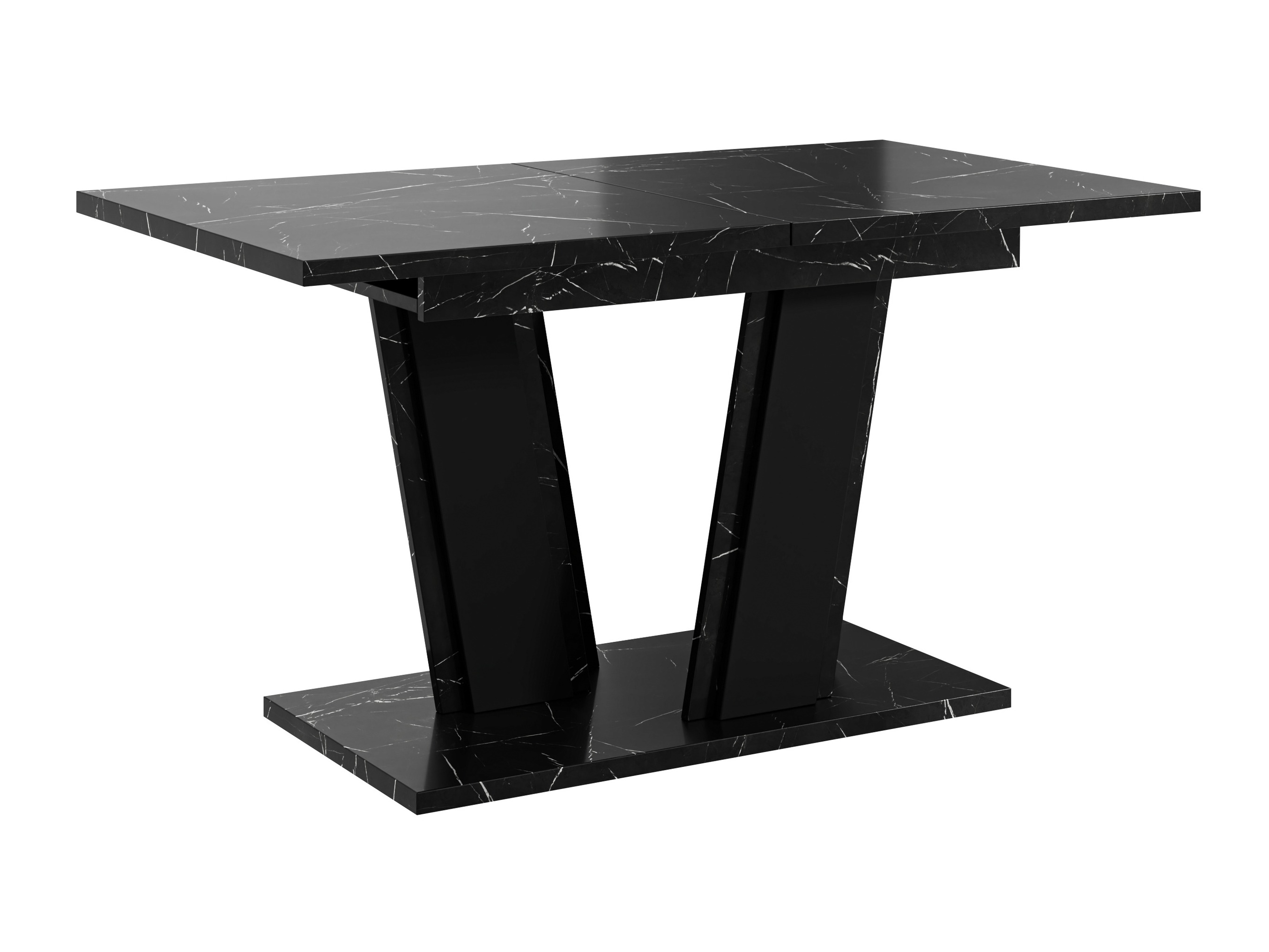 Mesa Goodyear 139 (Mármol negro + Negro)