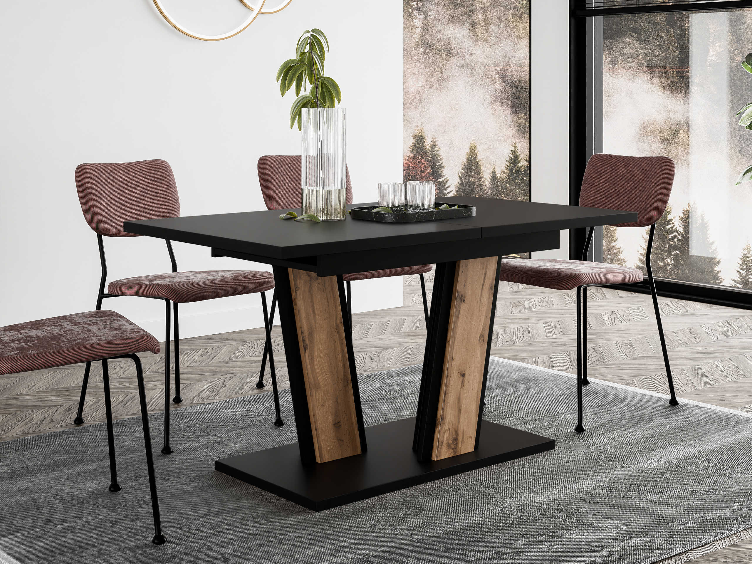 Mesa Goodyear 139 (Negro + Roble wotan)