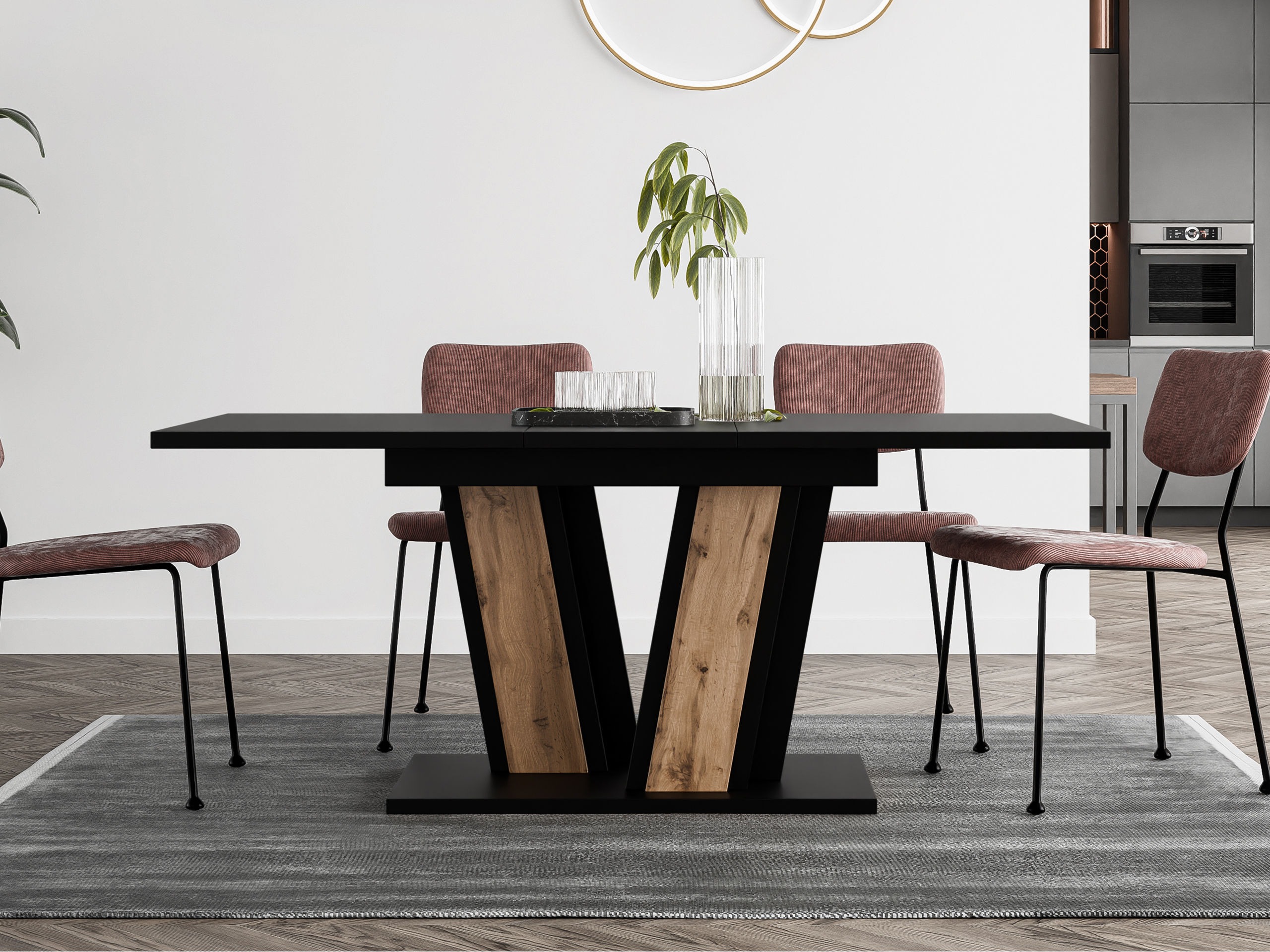 Mesa Goodyear 139 (Negro + Roble wotan)