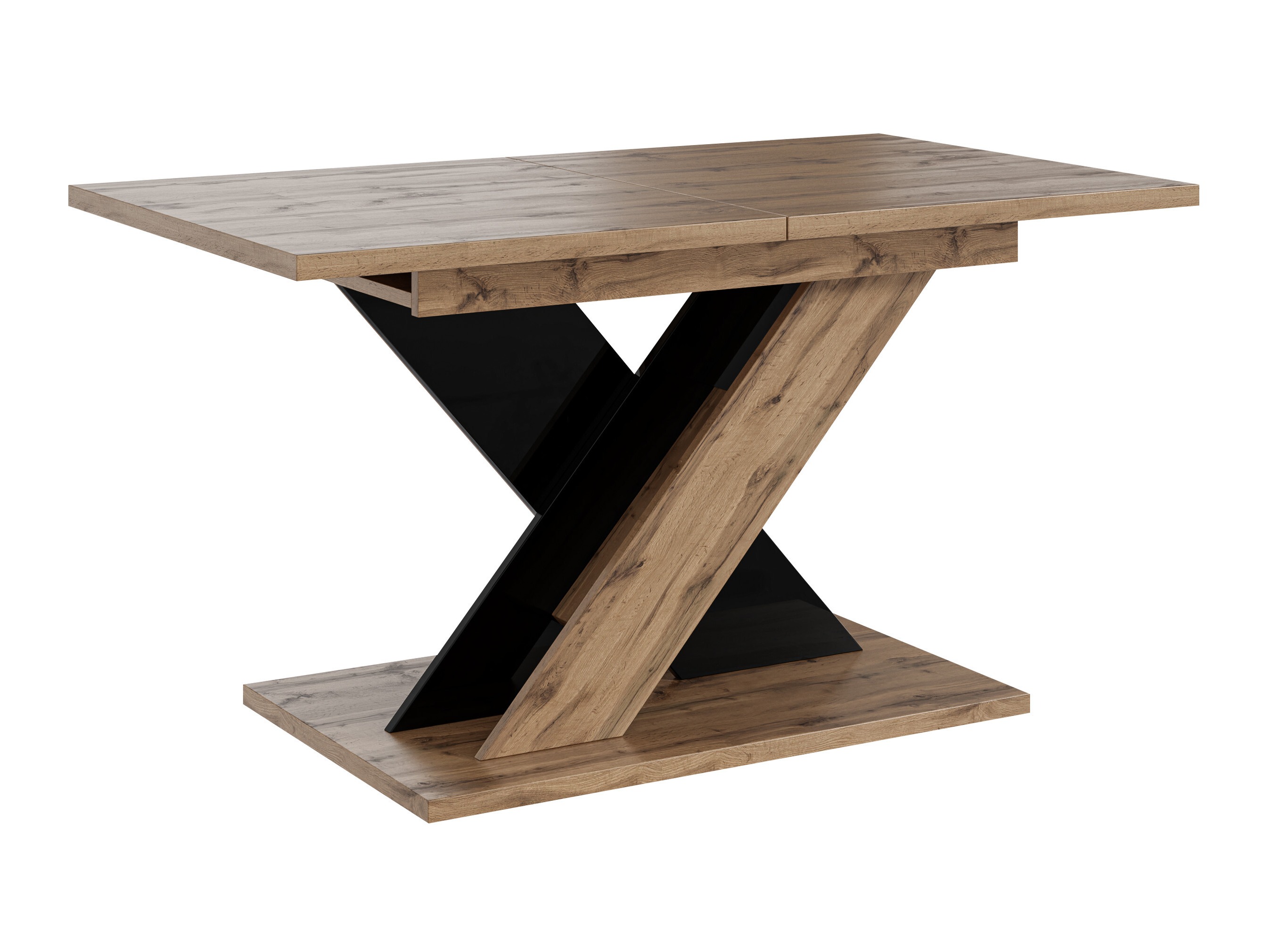 Mesa Goodyear 141 (Roble wotan + Negro brillante)