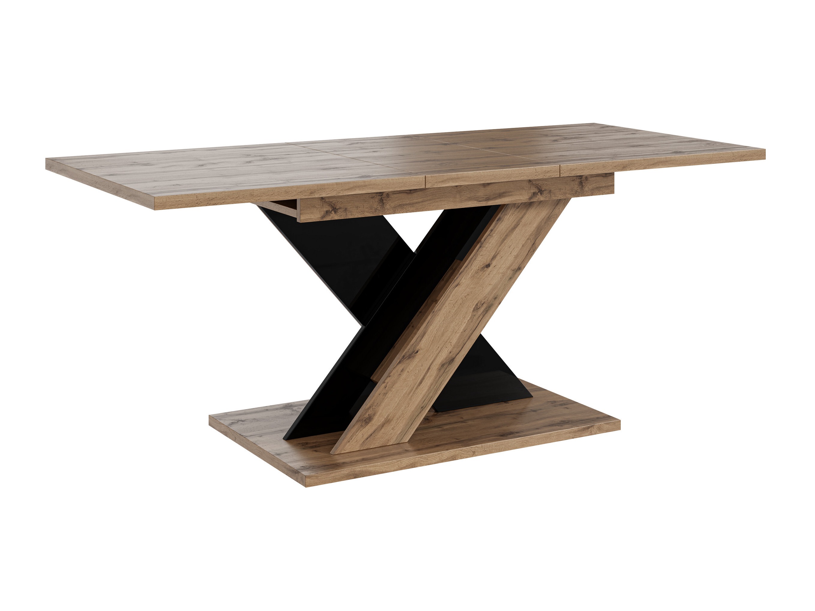Mesa Goodyear 141 (Roble wotan + Negro brillante)