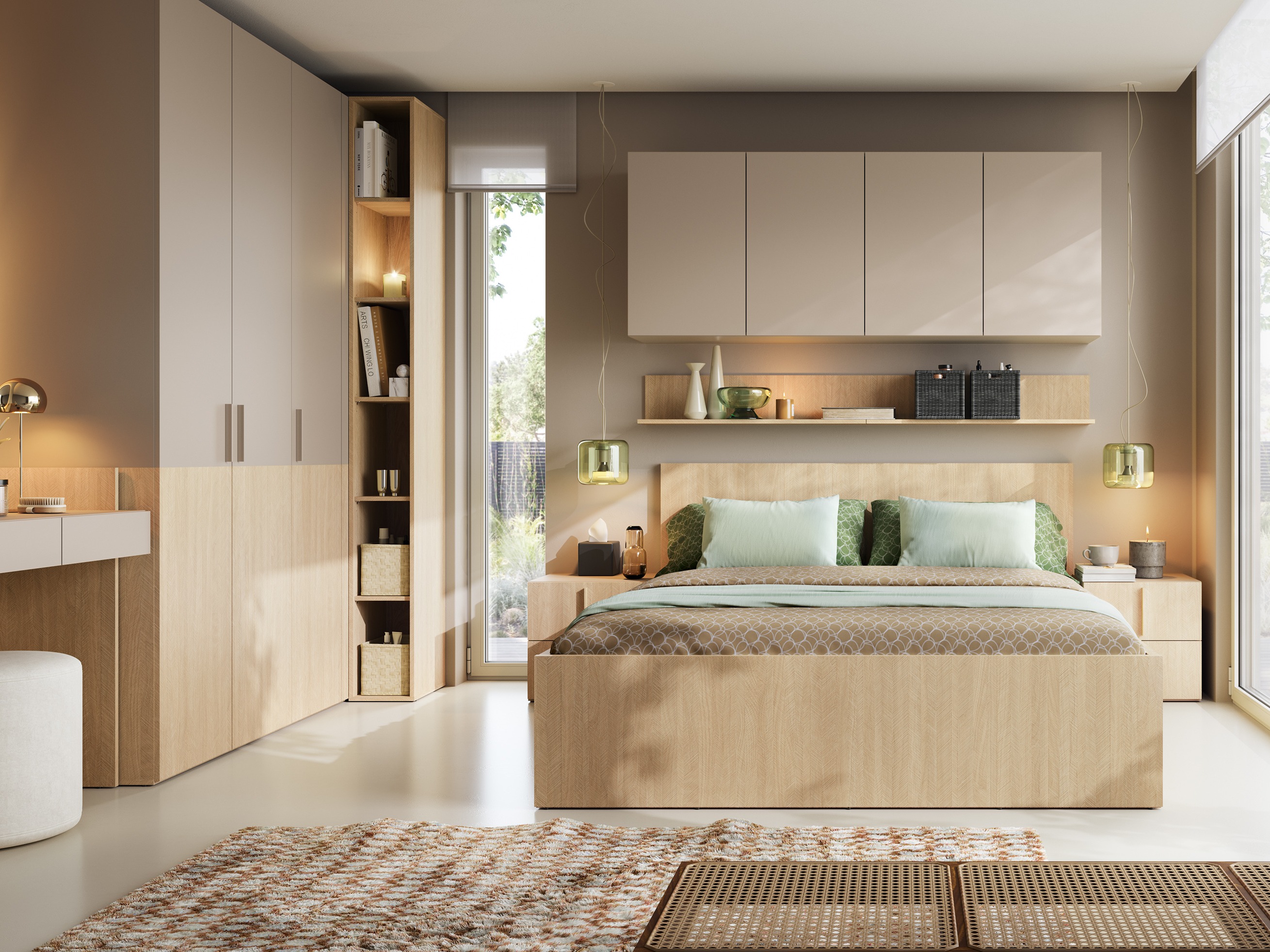 Armario de pared Floveni 107