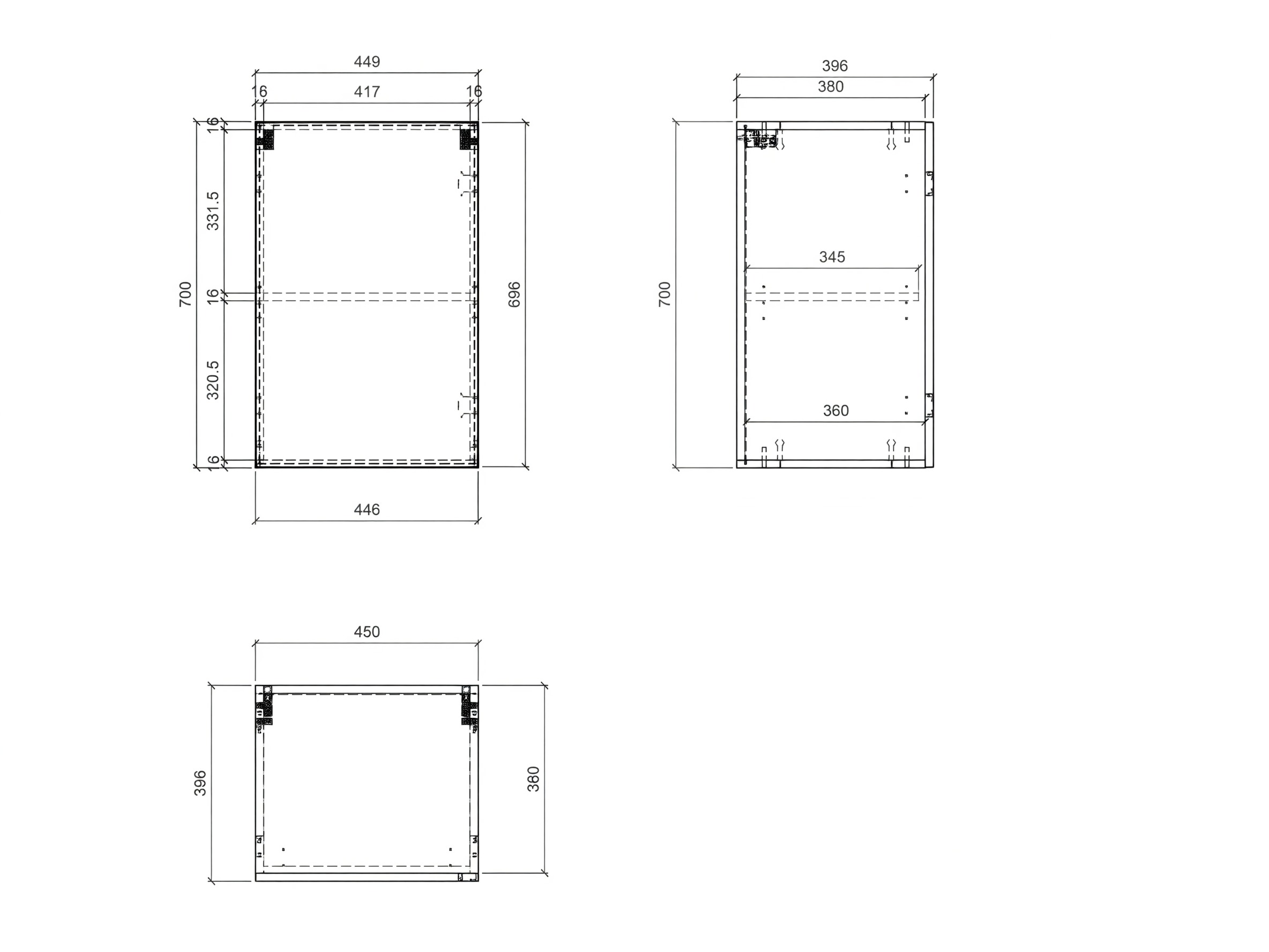 Armario de pared Floveni 107