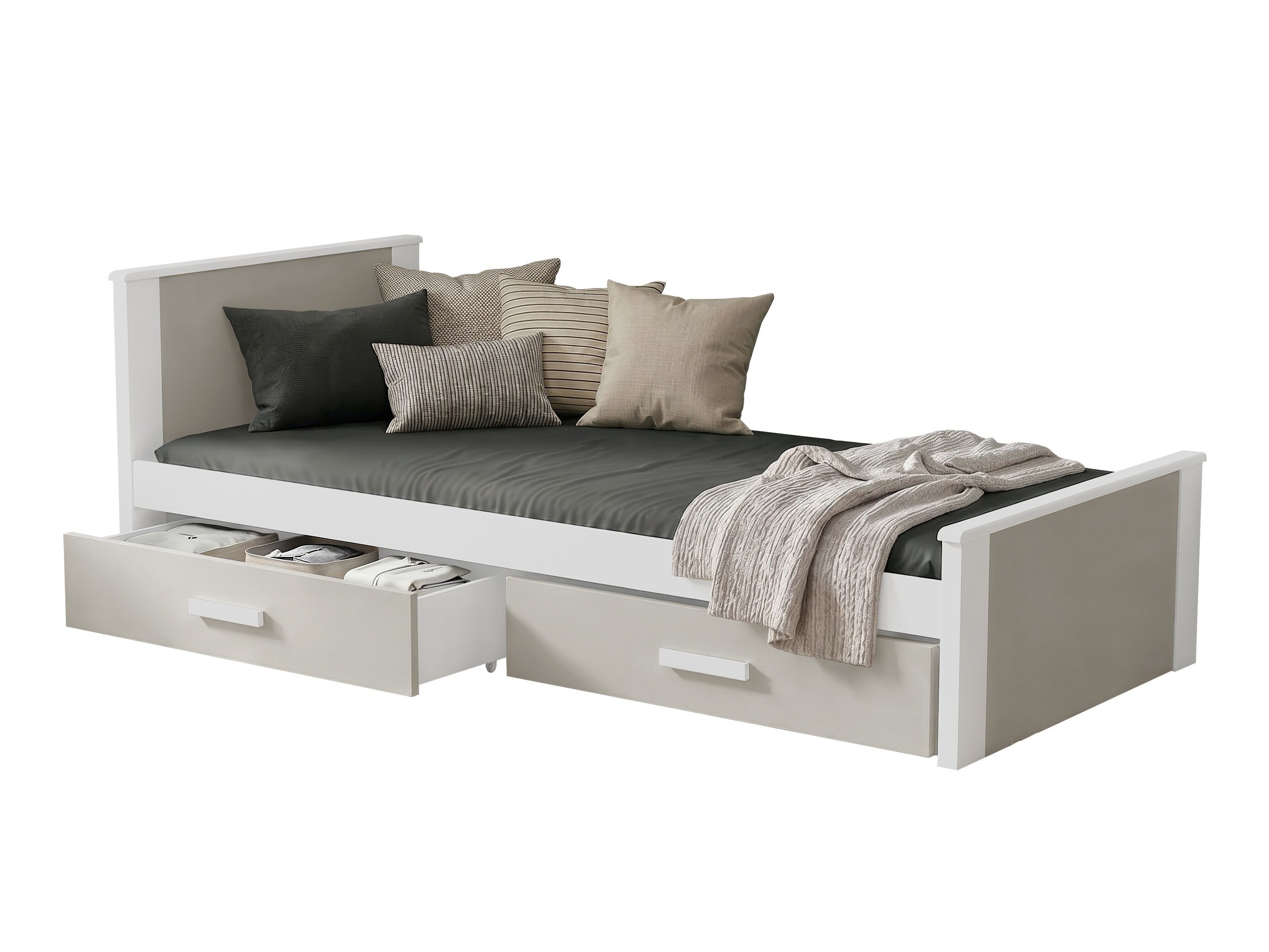 Cama Henderson 116 (Blanco + Cachemira)