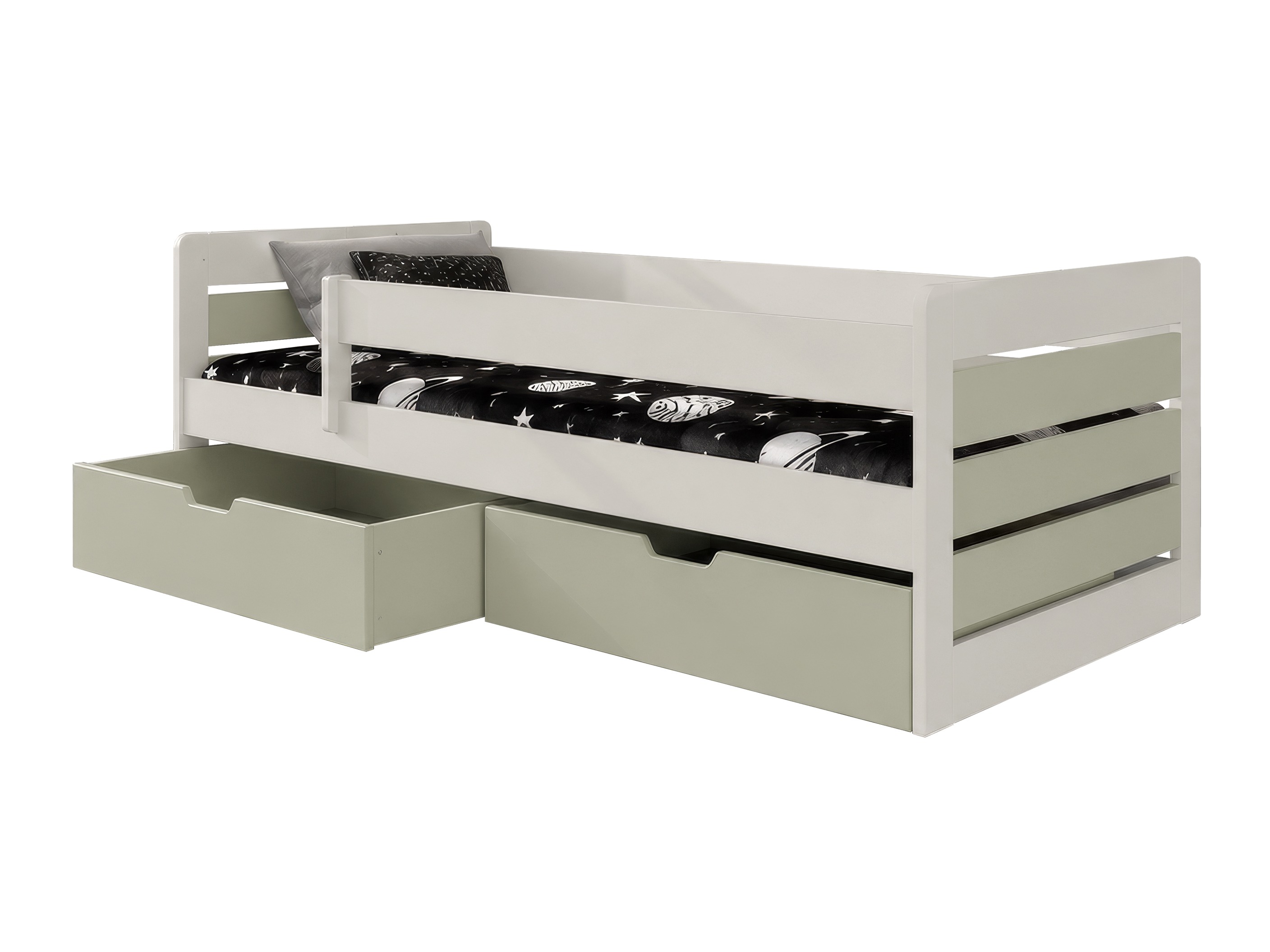 Cama Henderson 173 (Cachemira + Olivo claro)