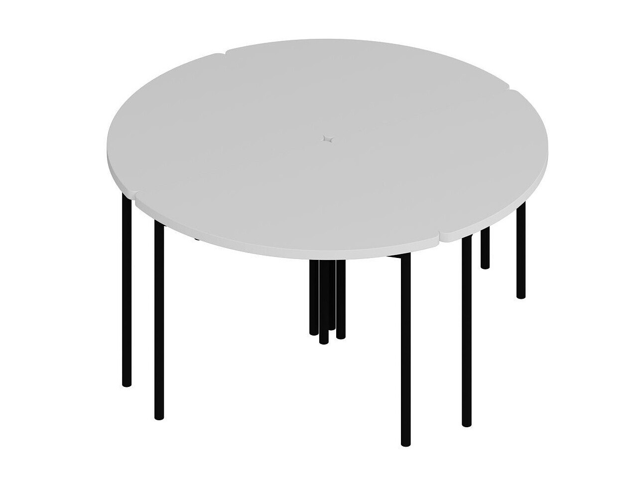 Conjunto mesa de centro Kailua 2836 (Blanco)