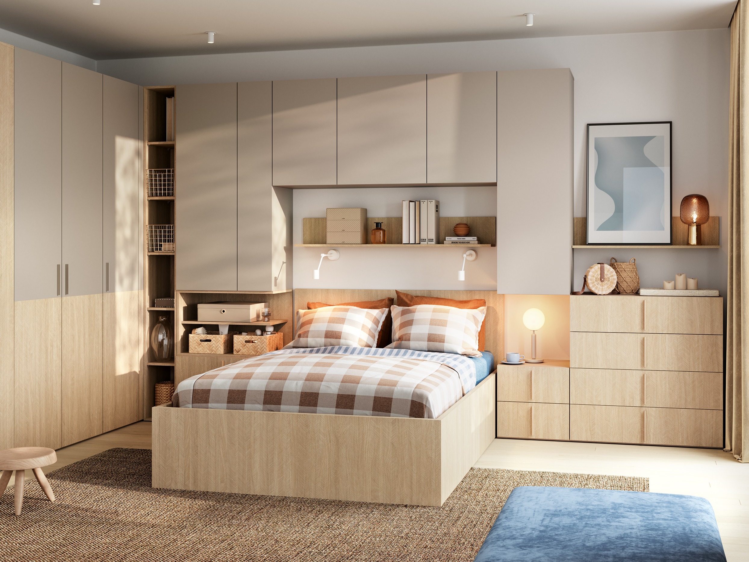 Estantería de pared Floveni 103