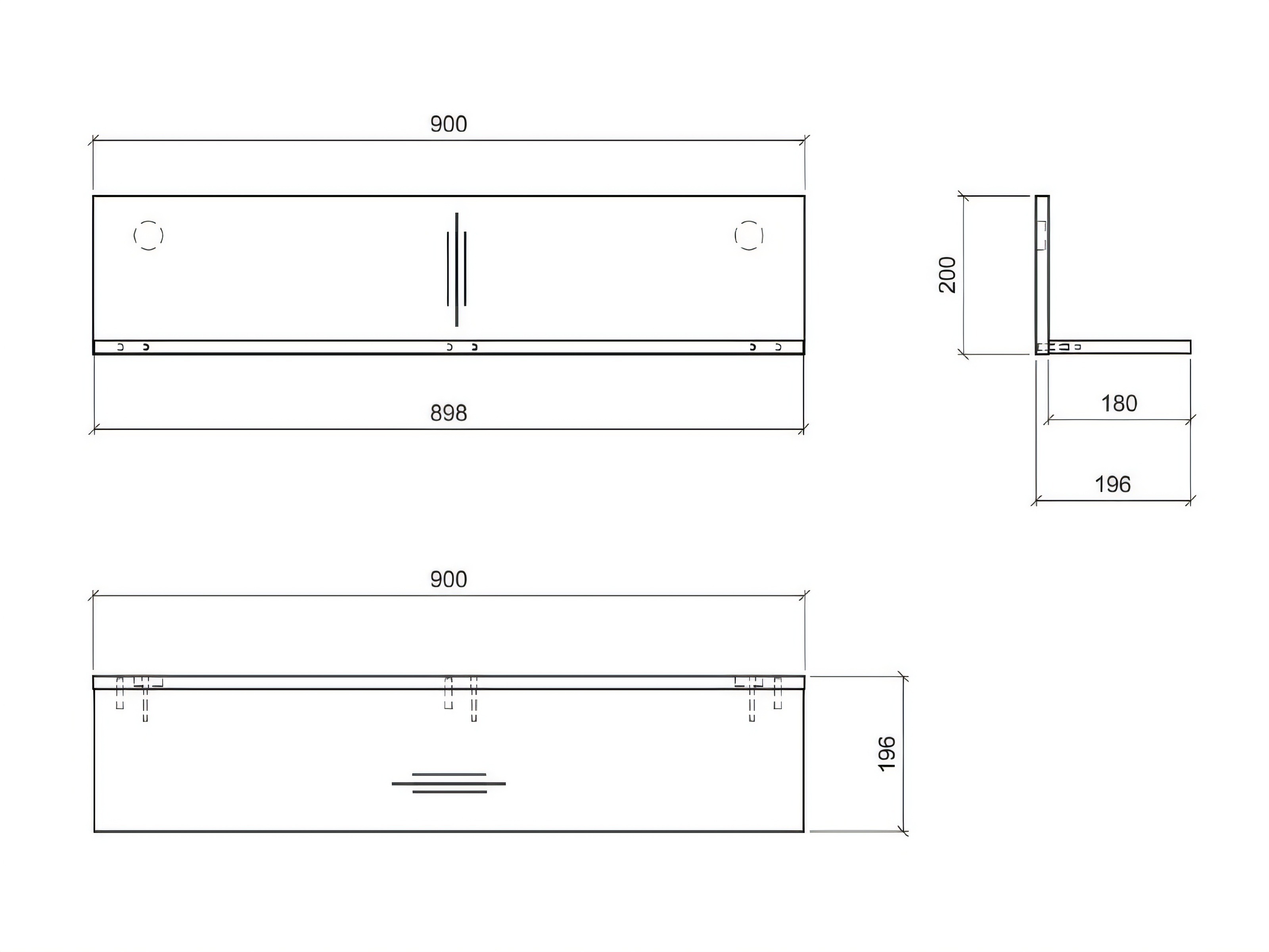 Estantería de pared Floveni 103