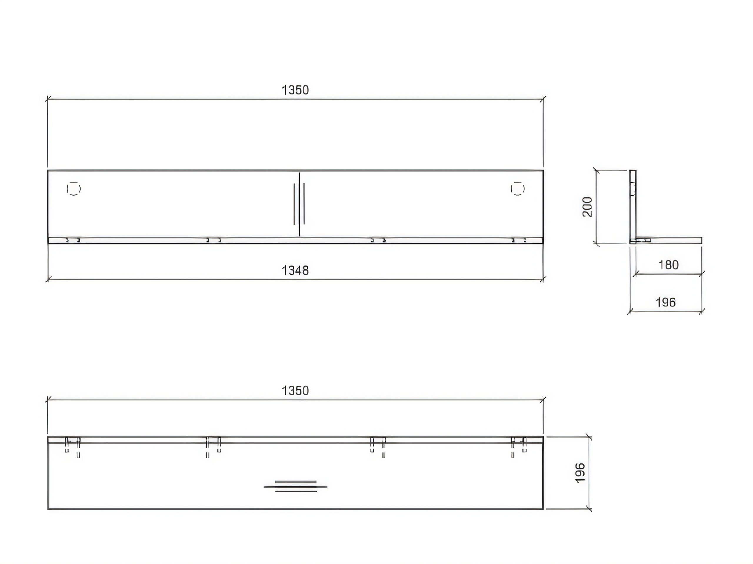 Estantería de pared Floveni 104