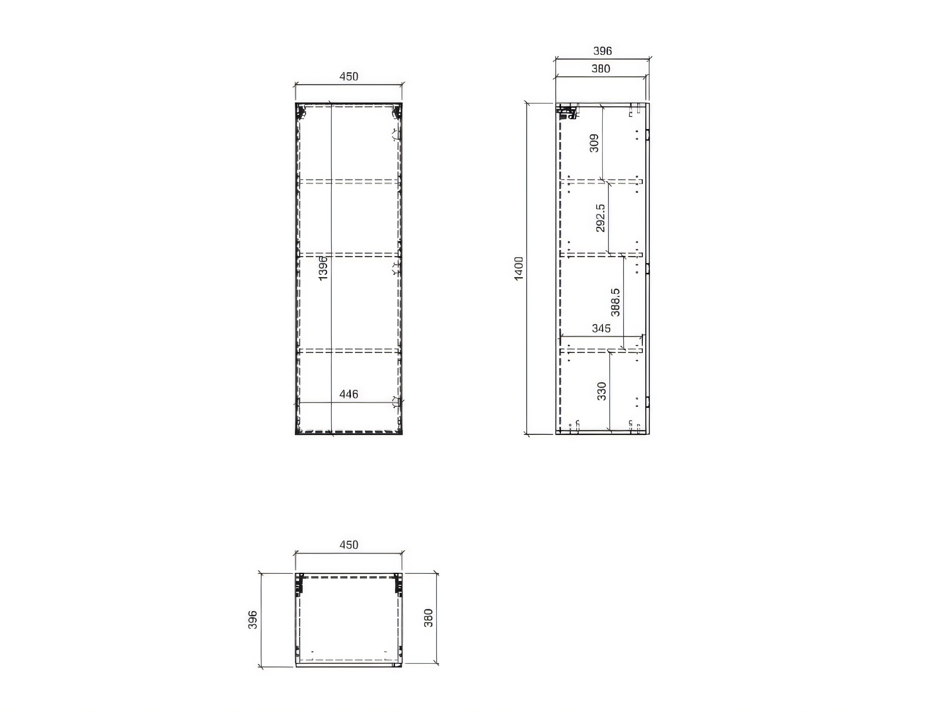 Armario de pared Floveni 111