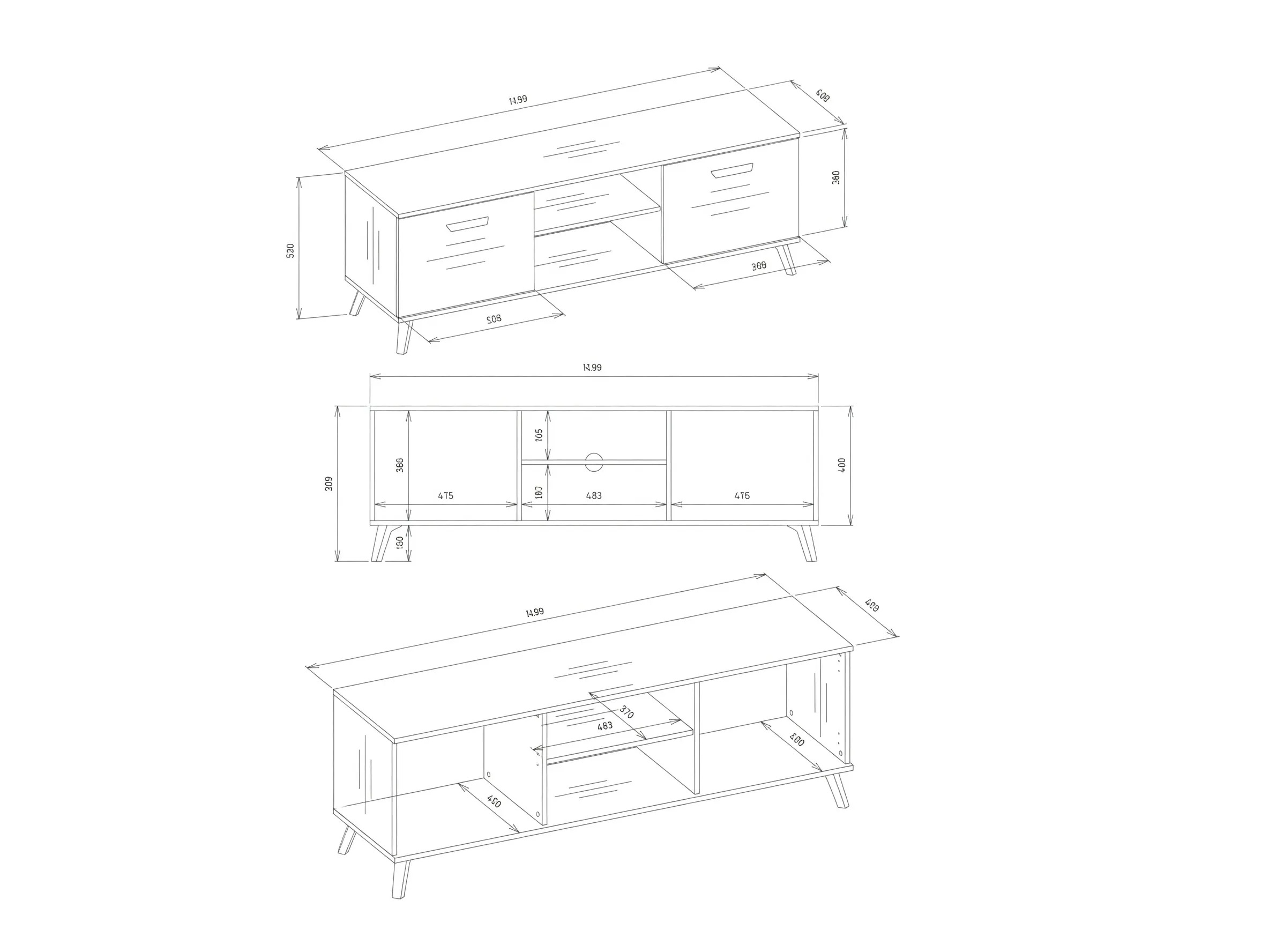 Conjunto de salón Telue 105