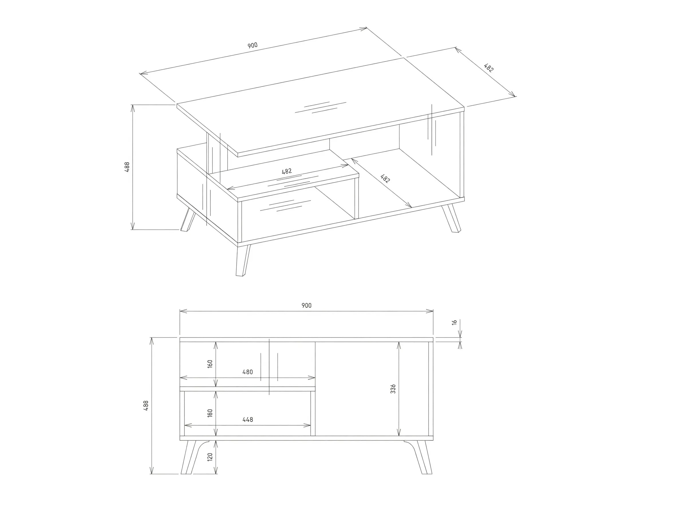 Conjunto de salón Telue 105