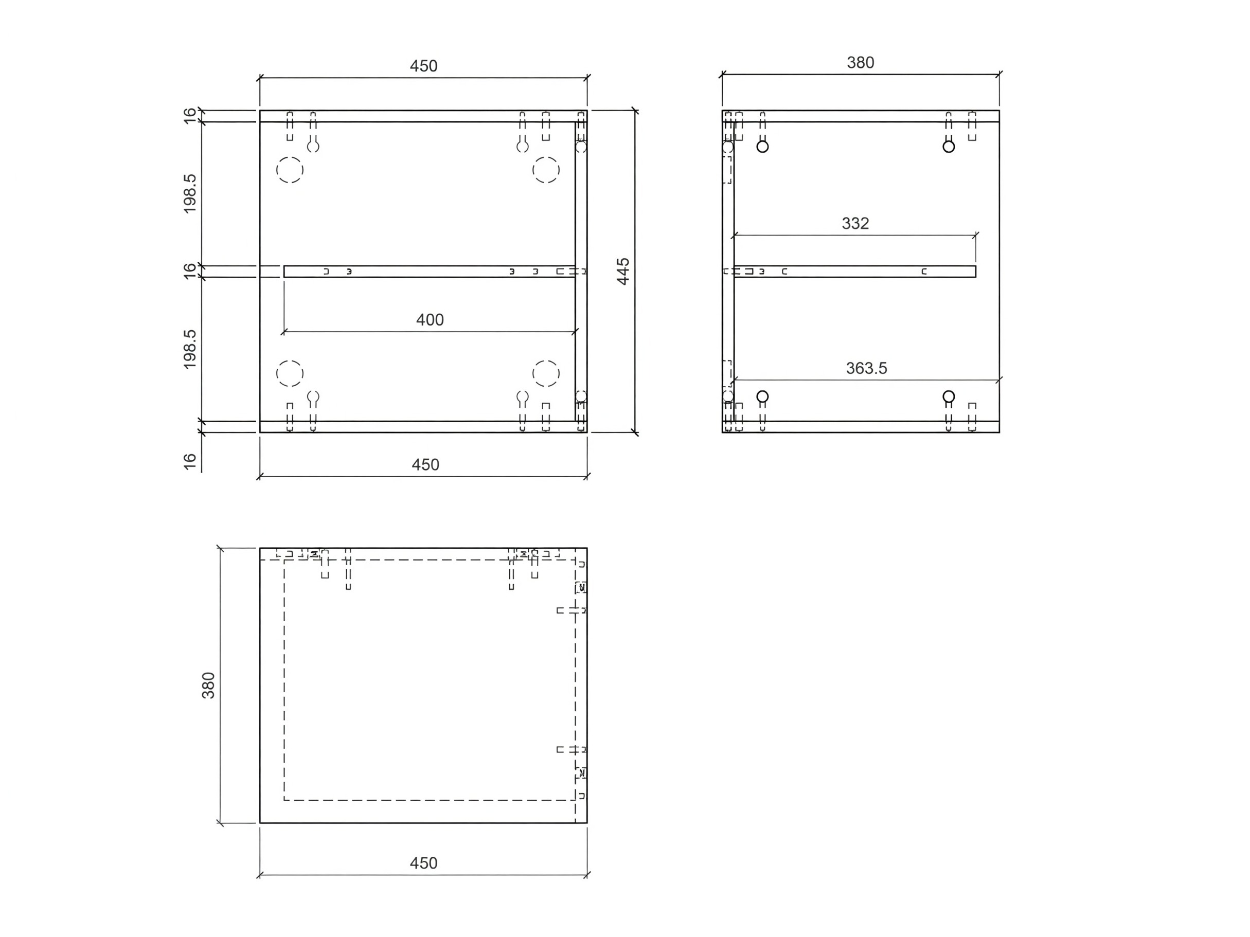 Estantería de pared Floveni 109