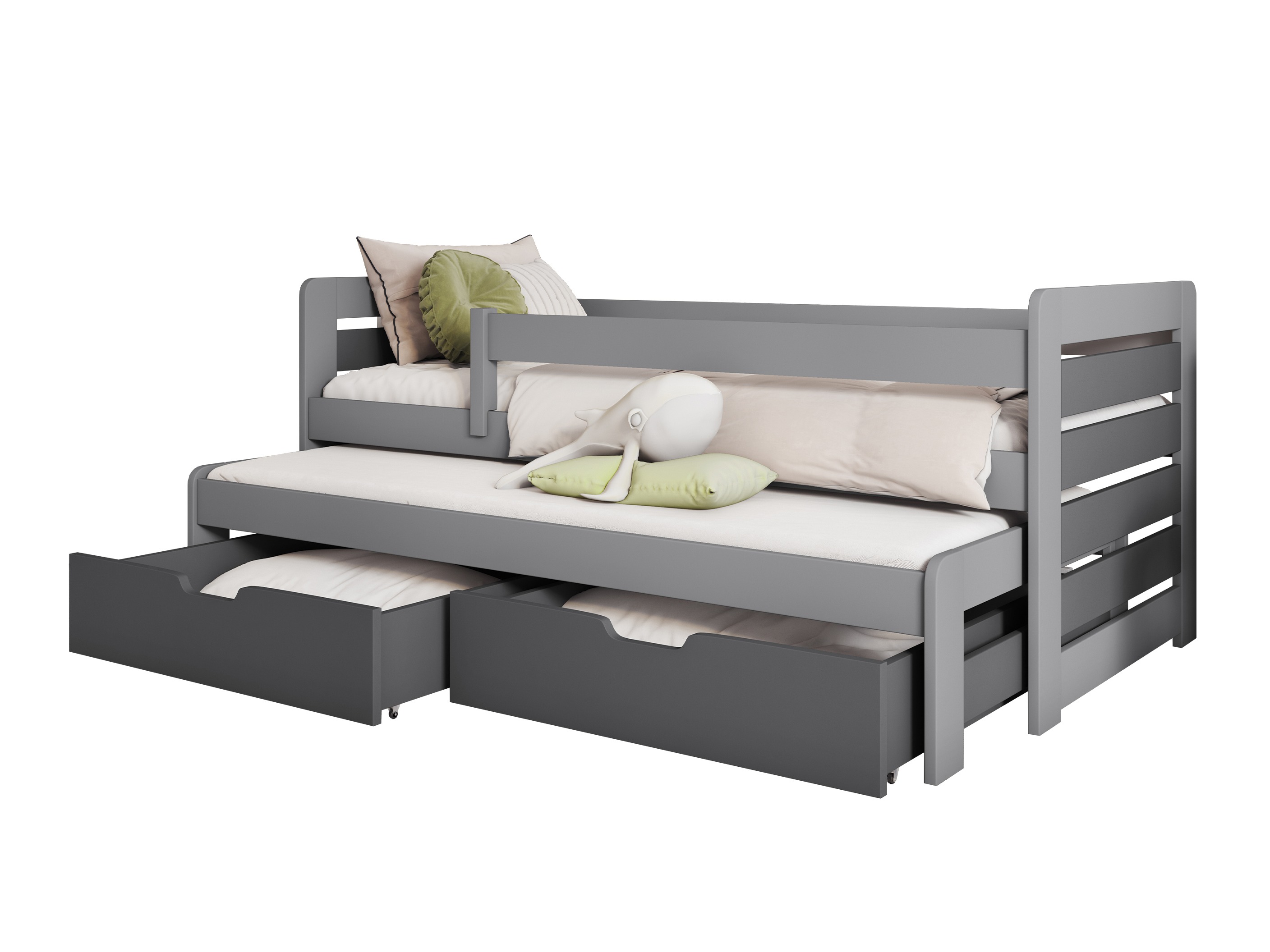 Cama Henderson 127 (Gris + Grafito)