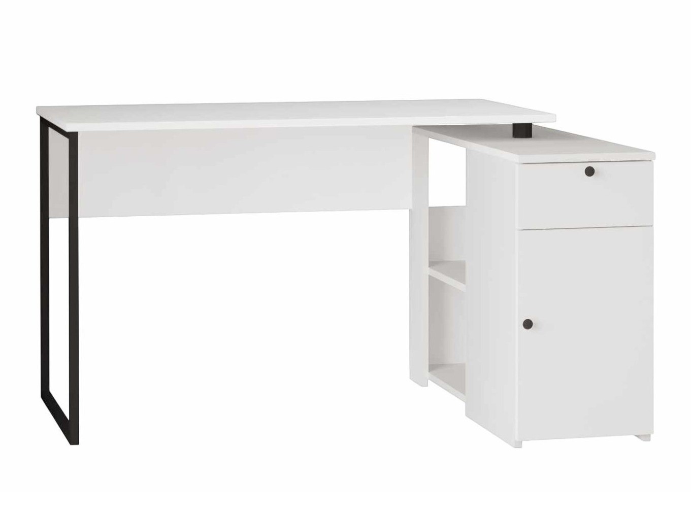 Mesa de ordenador esquinera Kailua 2839 (Blanco)