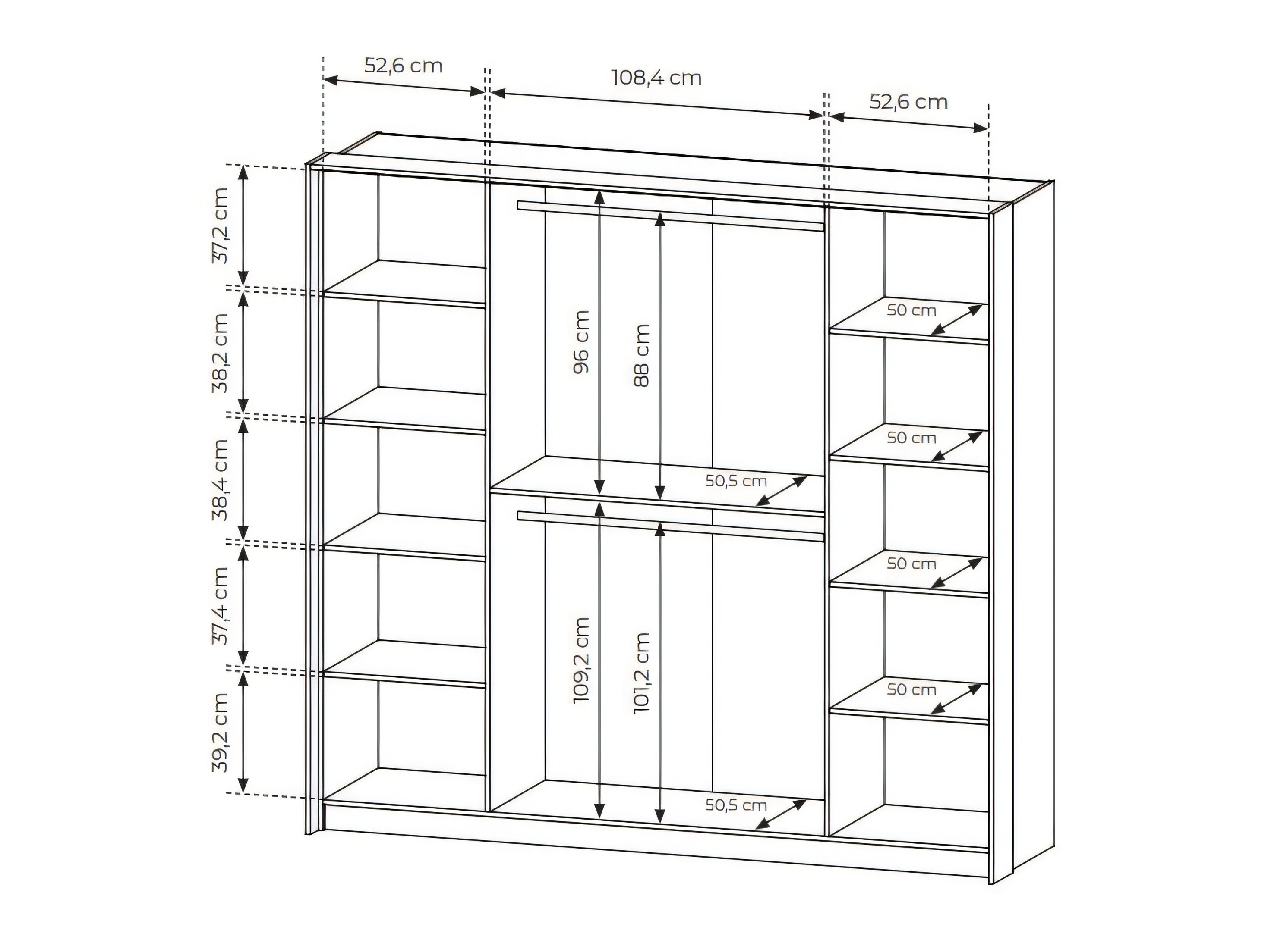Conjunto de dormitorio Levseve 110