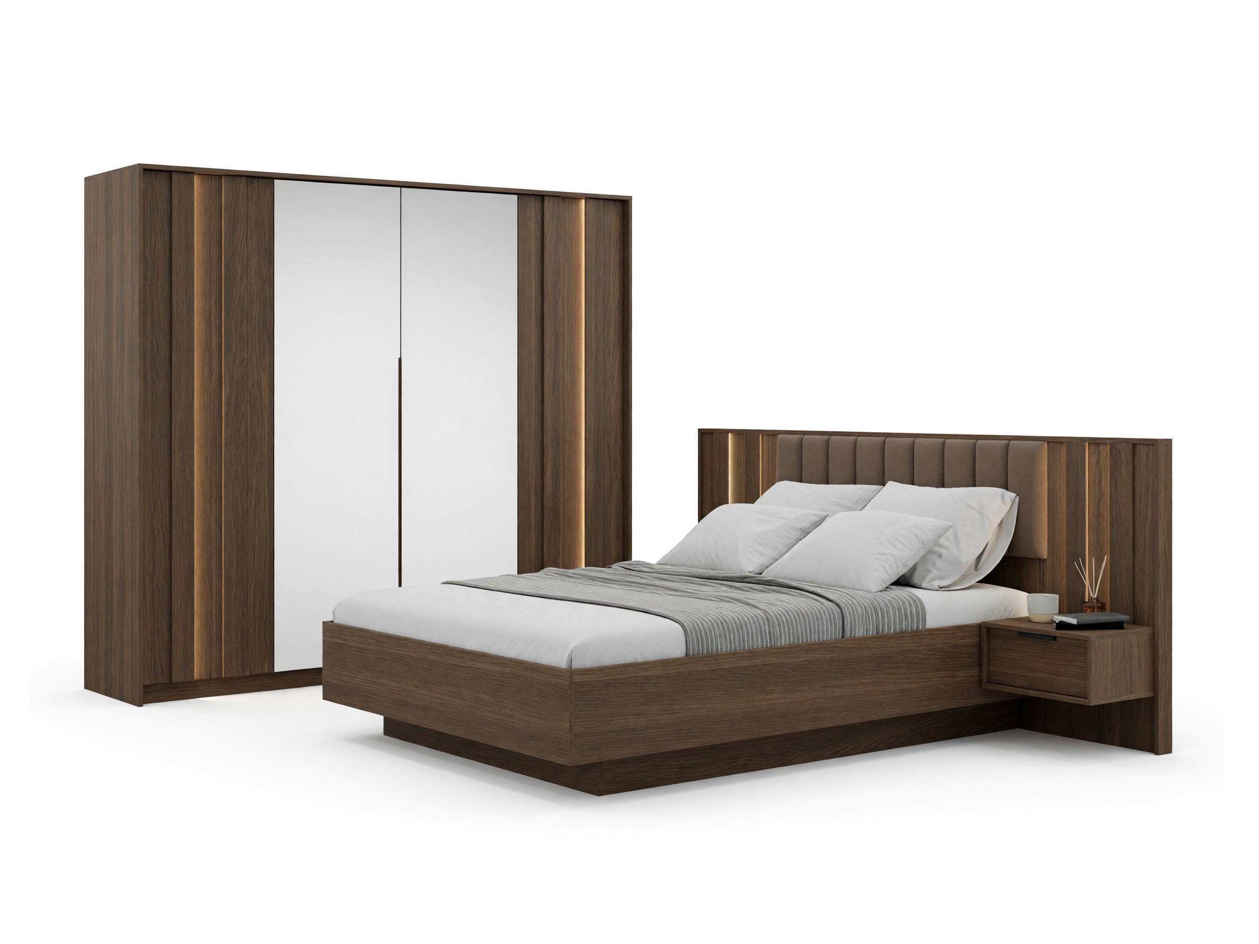 Conjunto de dormitorio Levseve 110