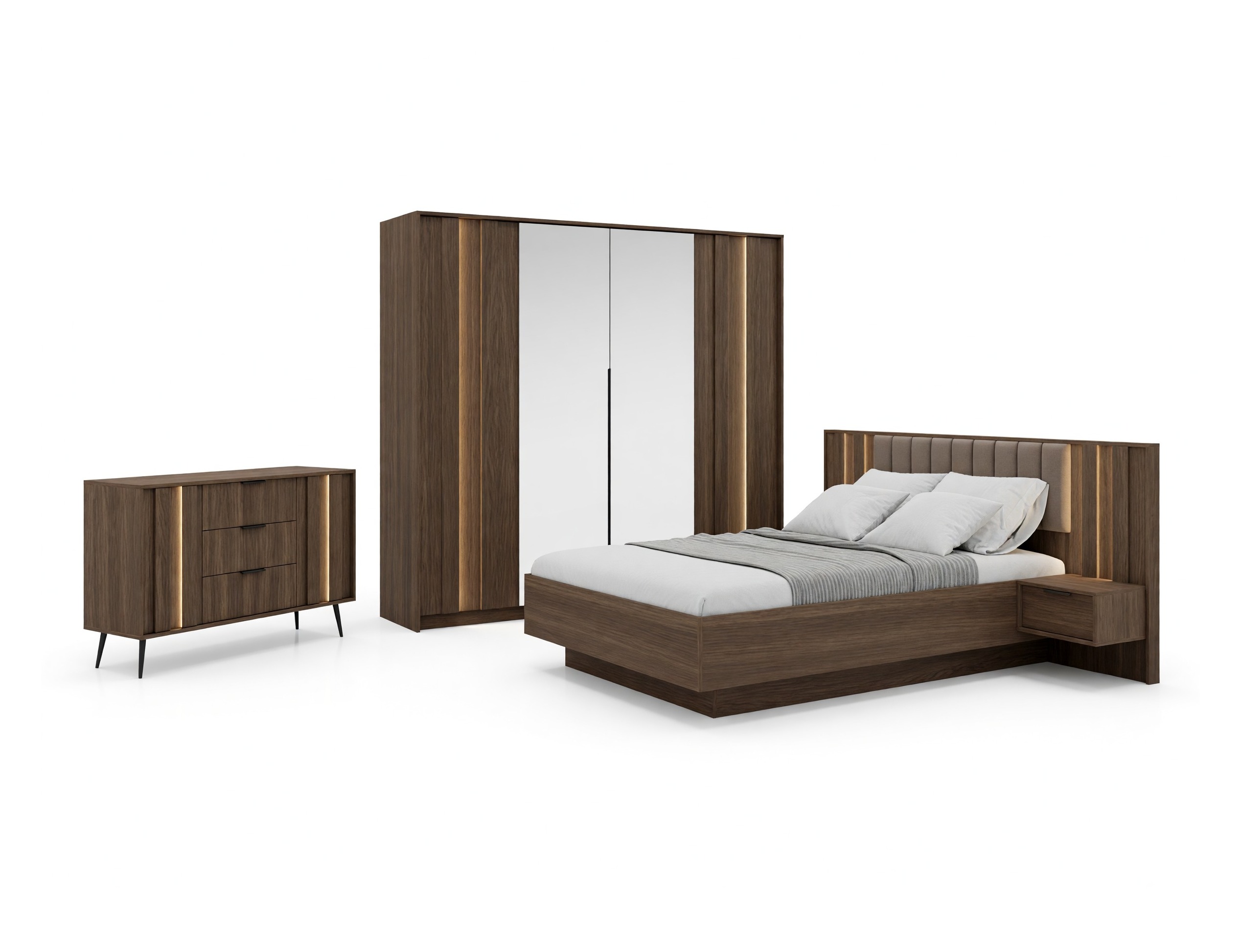 Conjunto de dormitorio Levseve 110