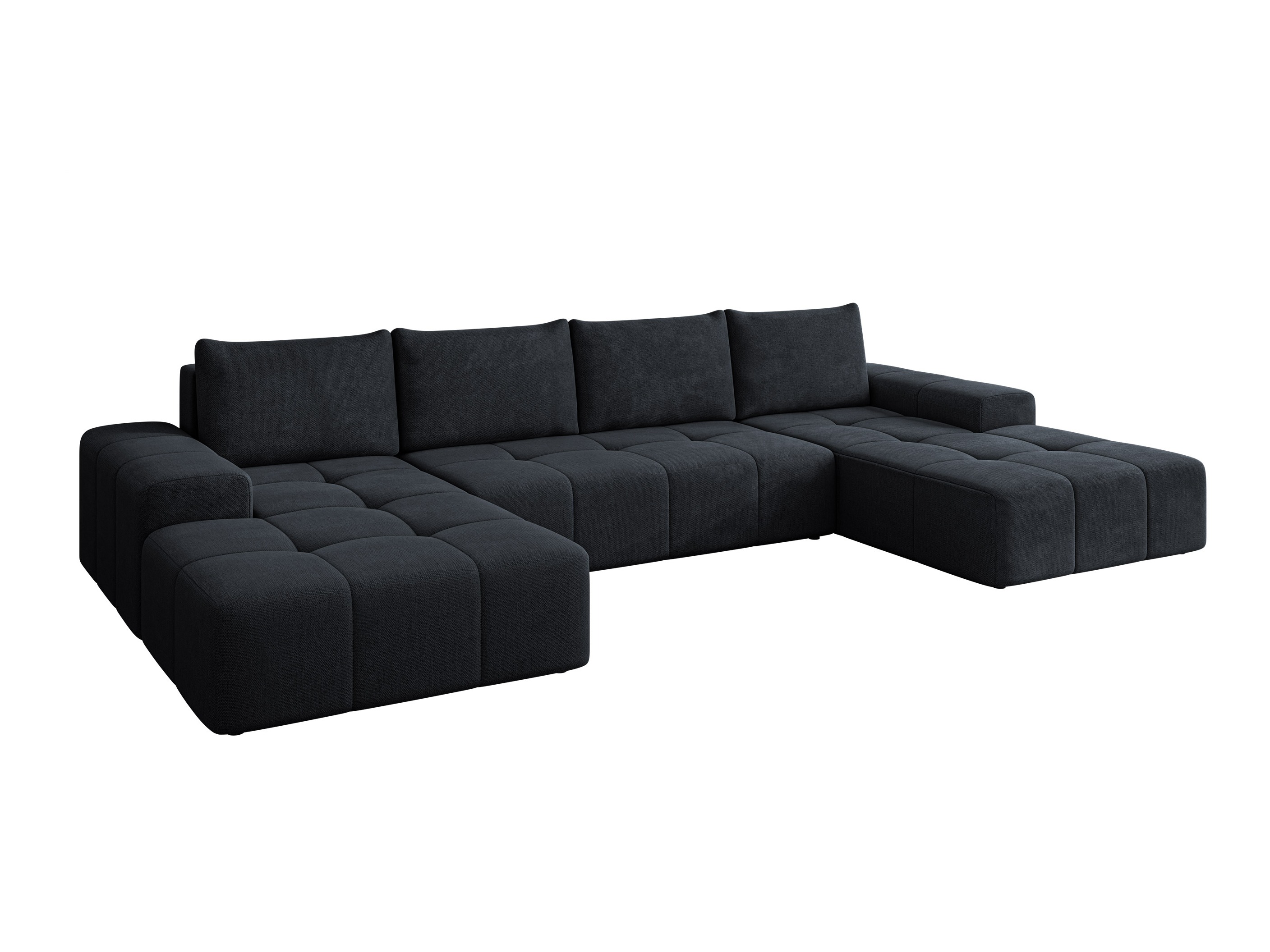 Sofá rinconero Comfivo Origor II (Spirit Black)