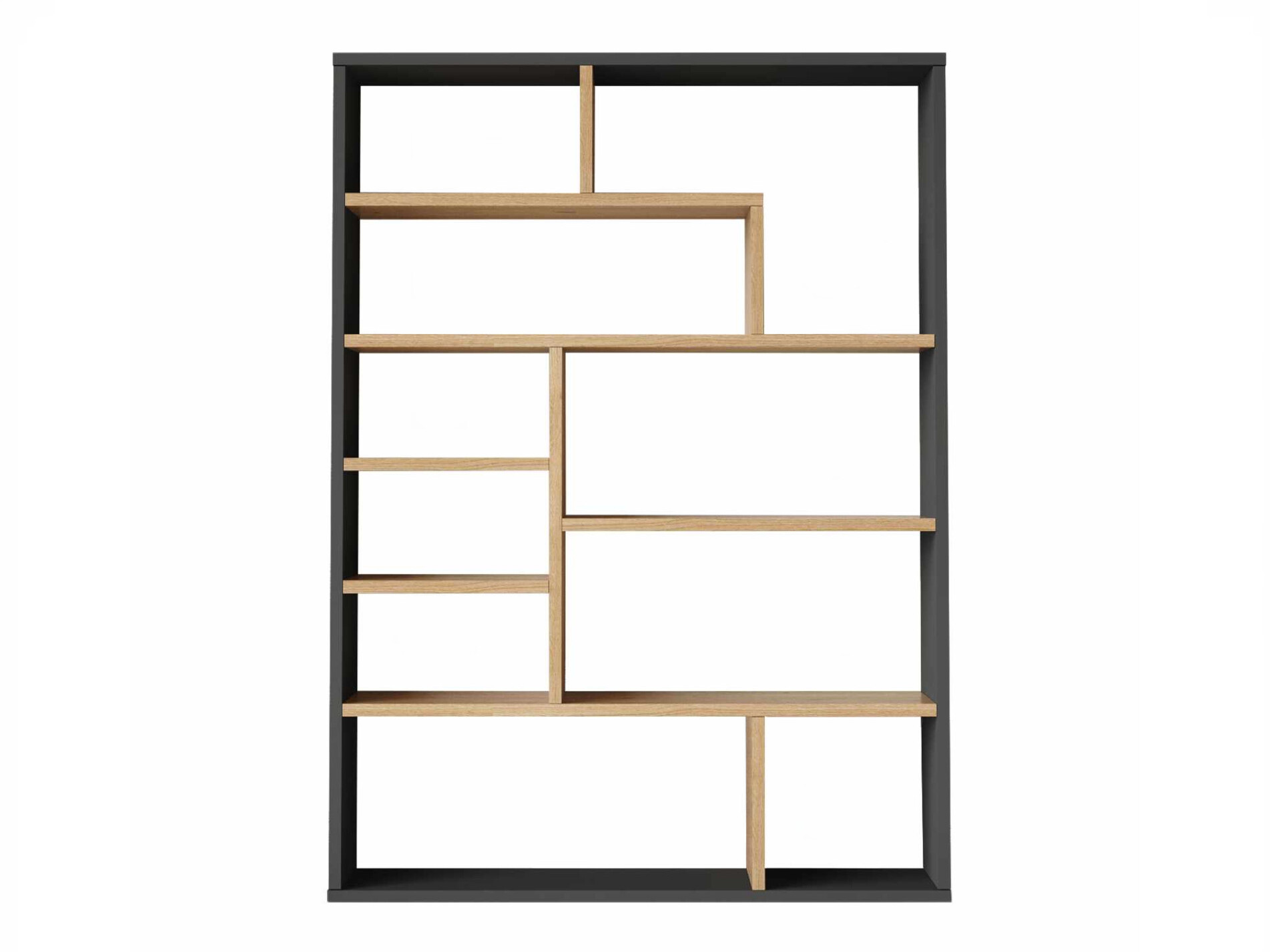 Estantería Kailua 2843 (Antracita + Luminoso madera)