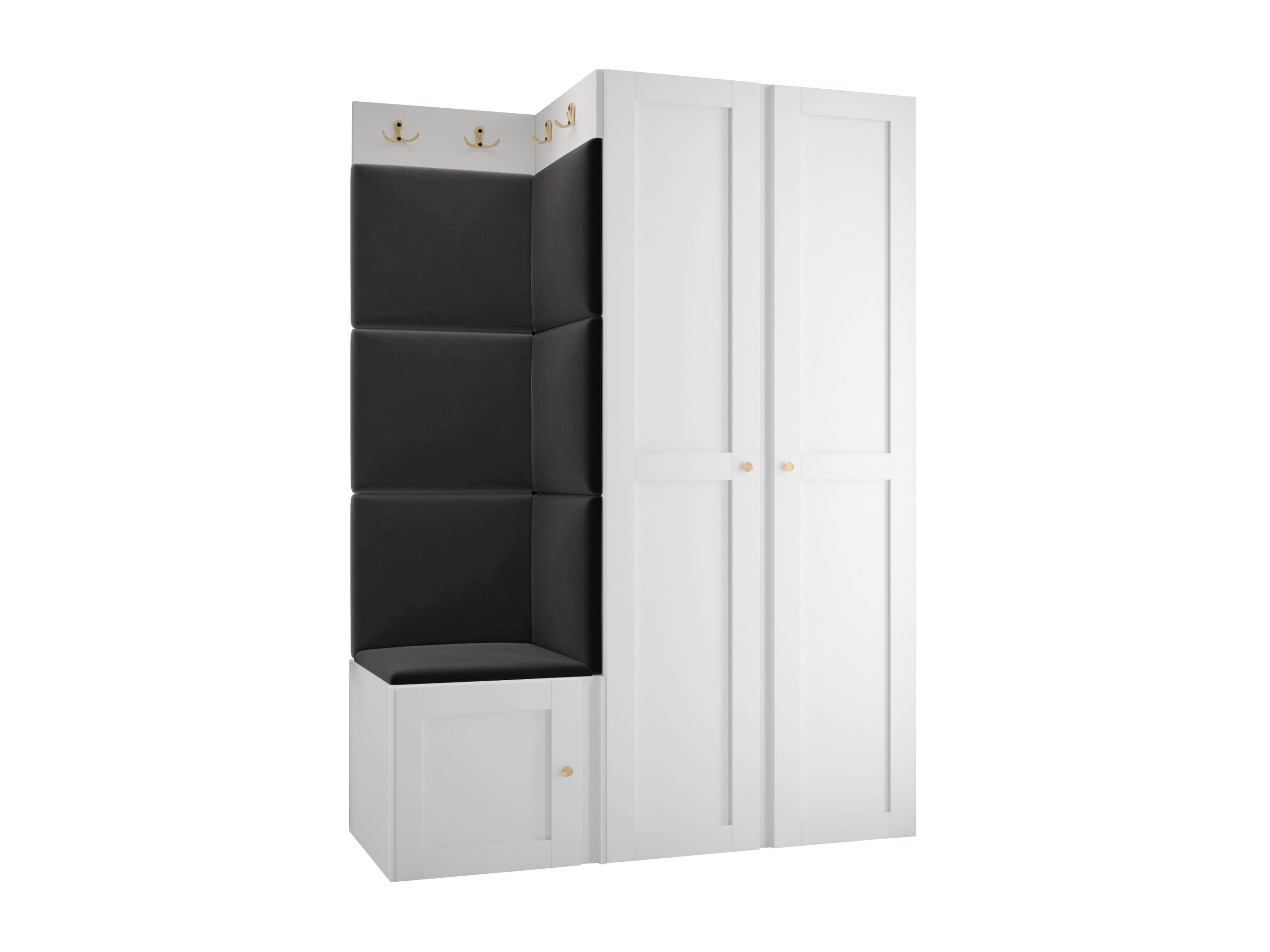 Conjunto para recibidor Hartford 379 (Blanco)