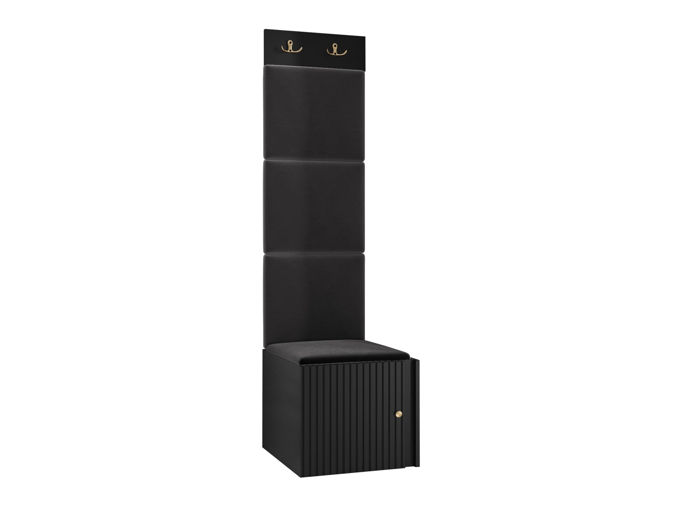 Conjunto para recibidor Hartford 386 (Negro)