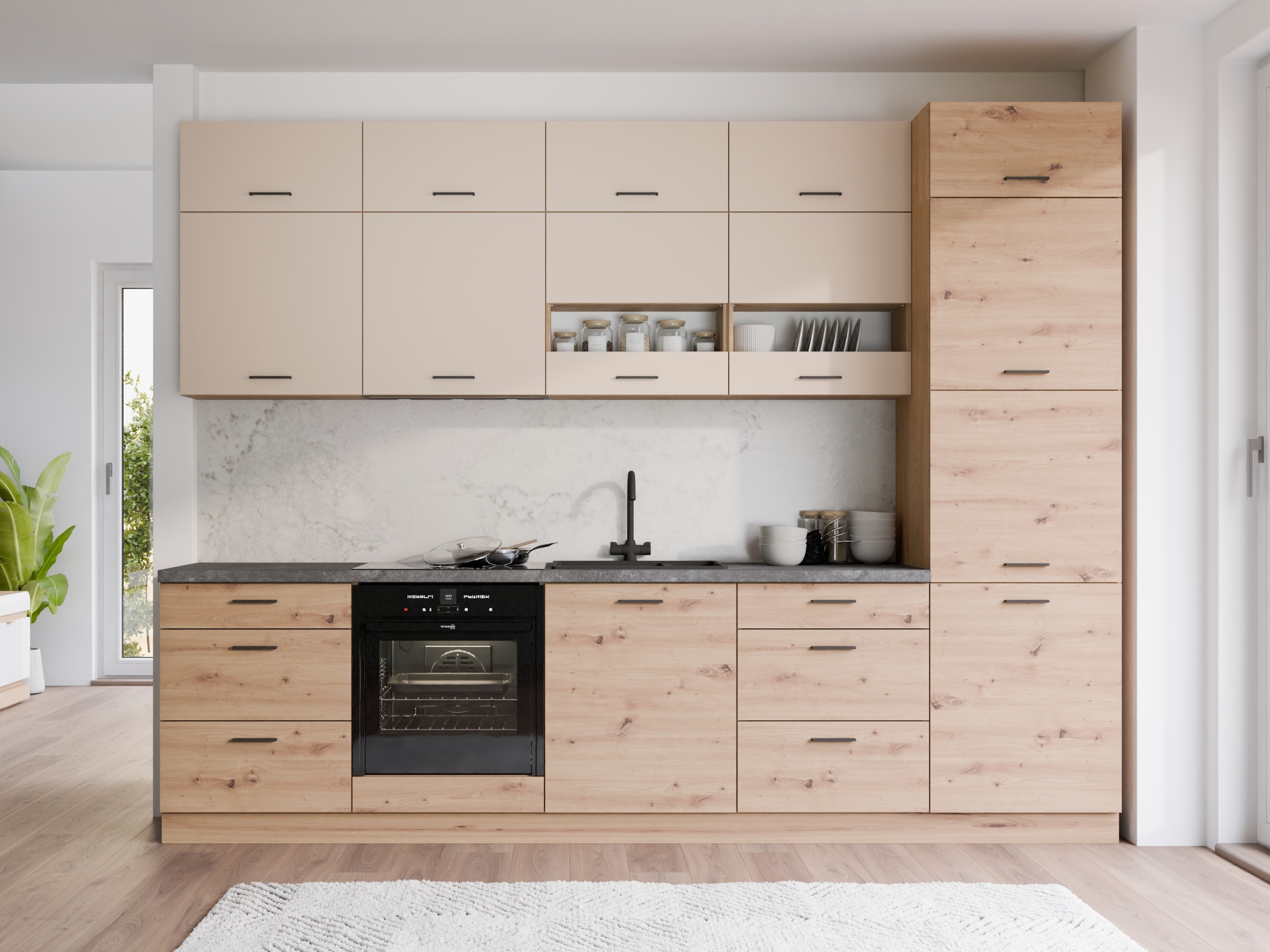 Armario de pared modular Ati Cashmere 137