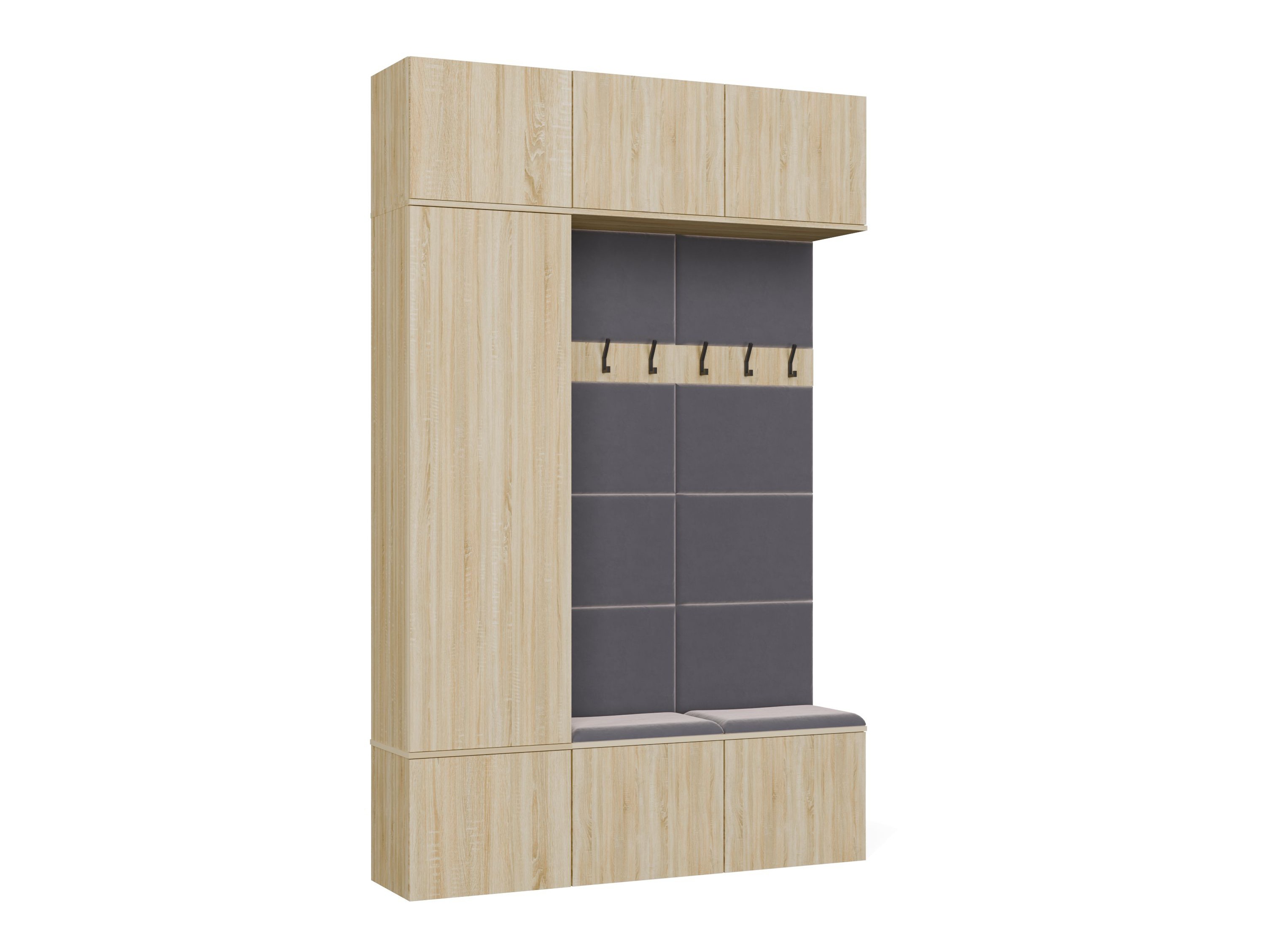 Conjunto para recibidor Domtori 112 (Roble Sonoma)