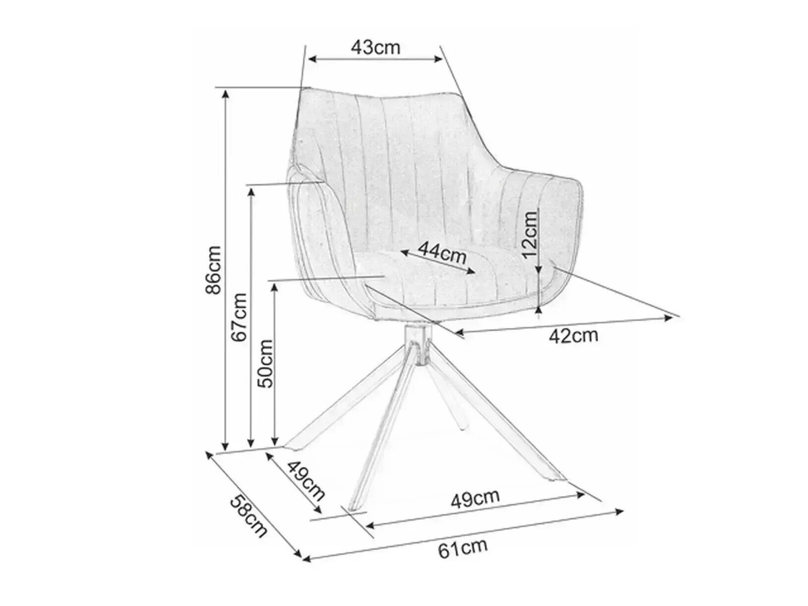 Silla Detroit 1043 (Leo 32)