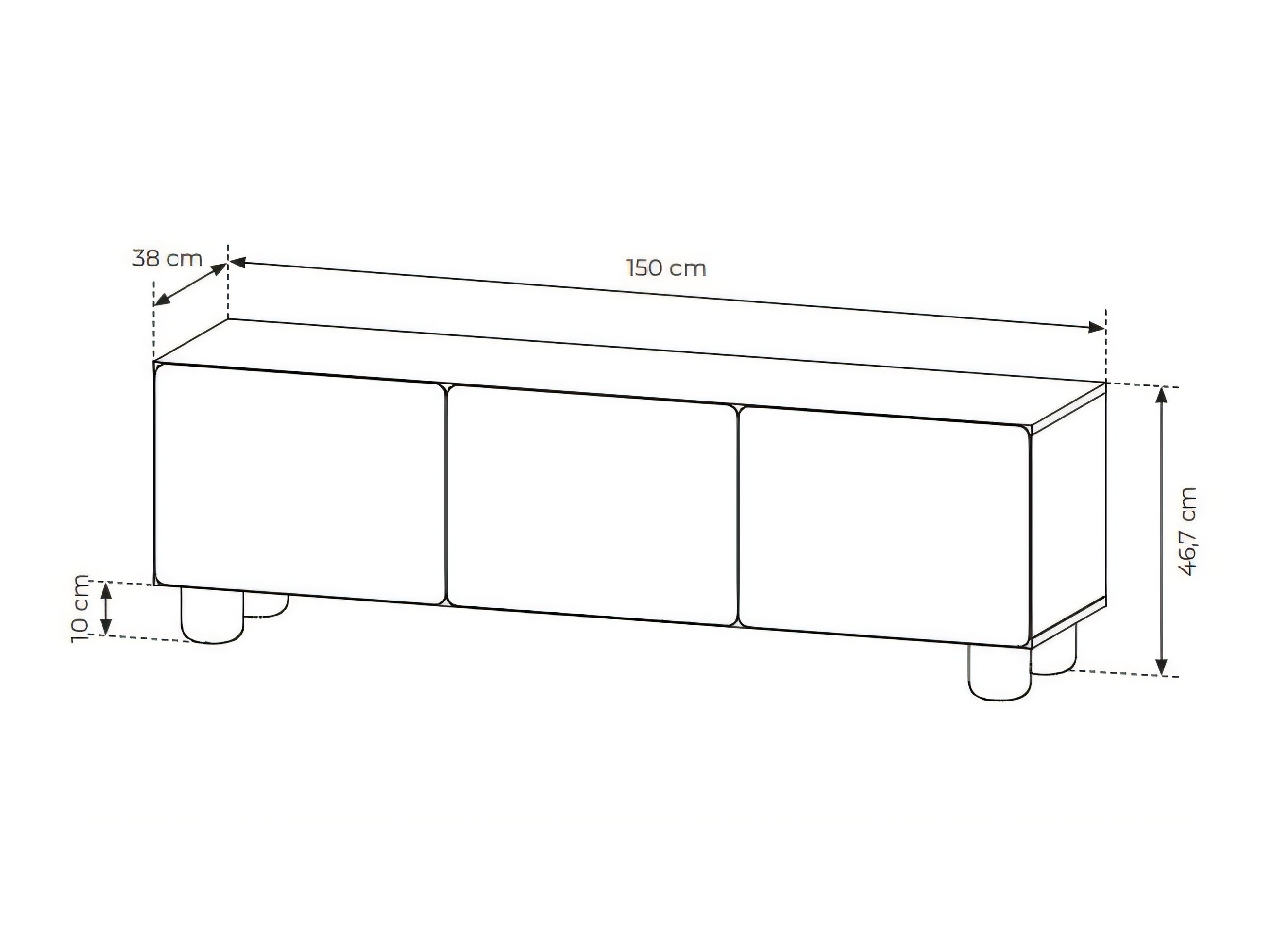 Mueble TV Verdoru 106
