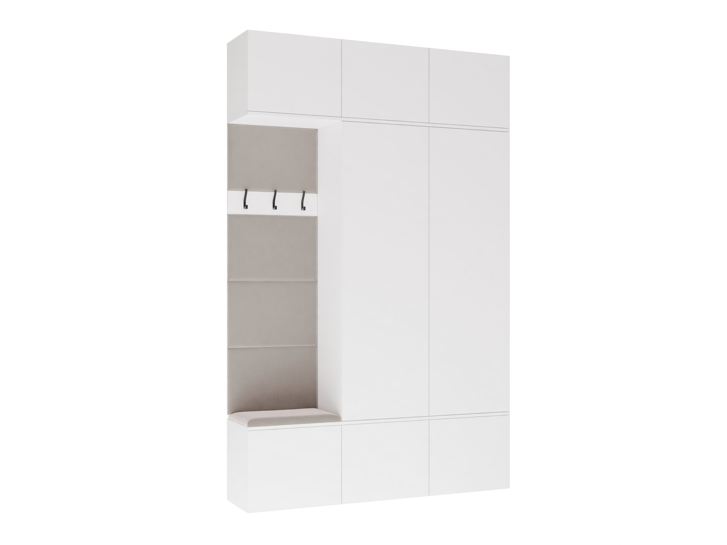 Conjunto para recibidor Domtori 113 (Blanco)
