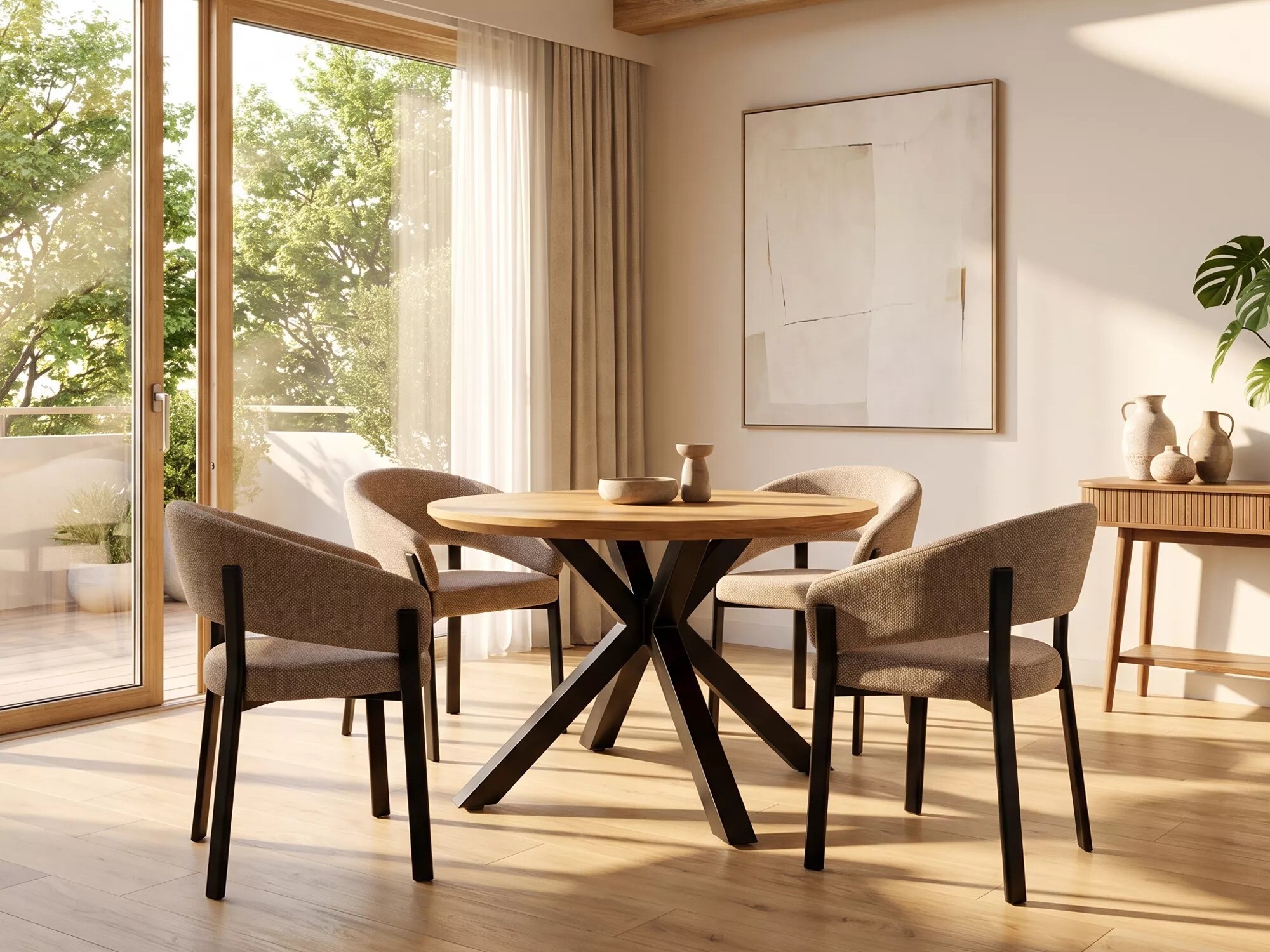 Silla Detroit 1047 (Beige)