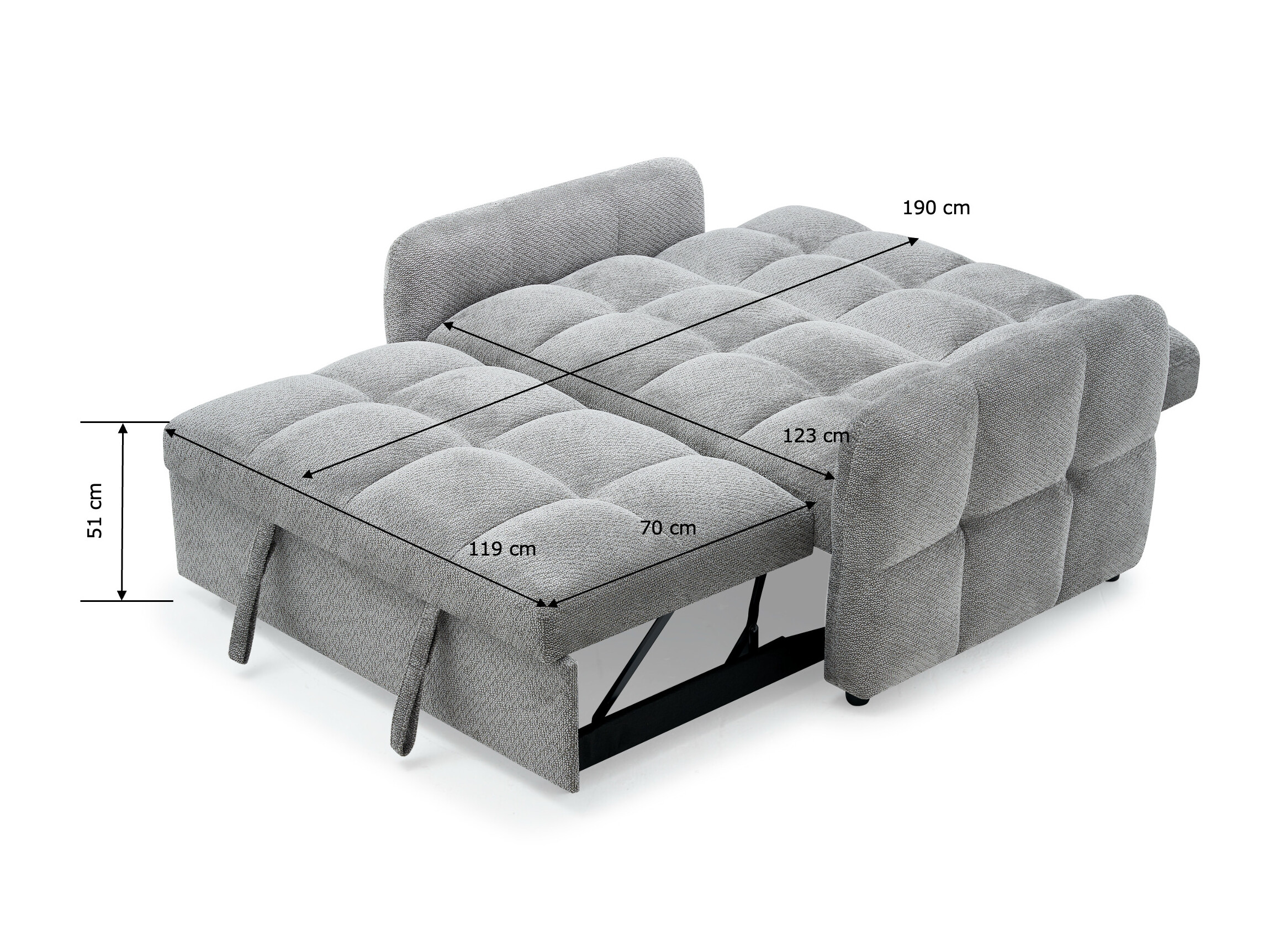 Sofá cama Comfivo Moditas (Egon 11)