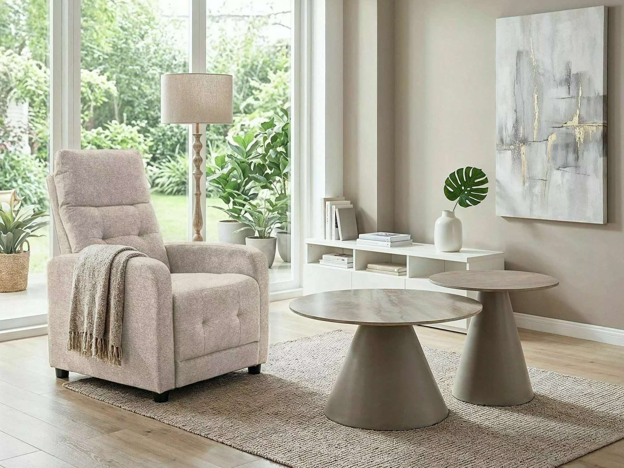 Conjunto mesa de centro Detroit 1049