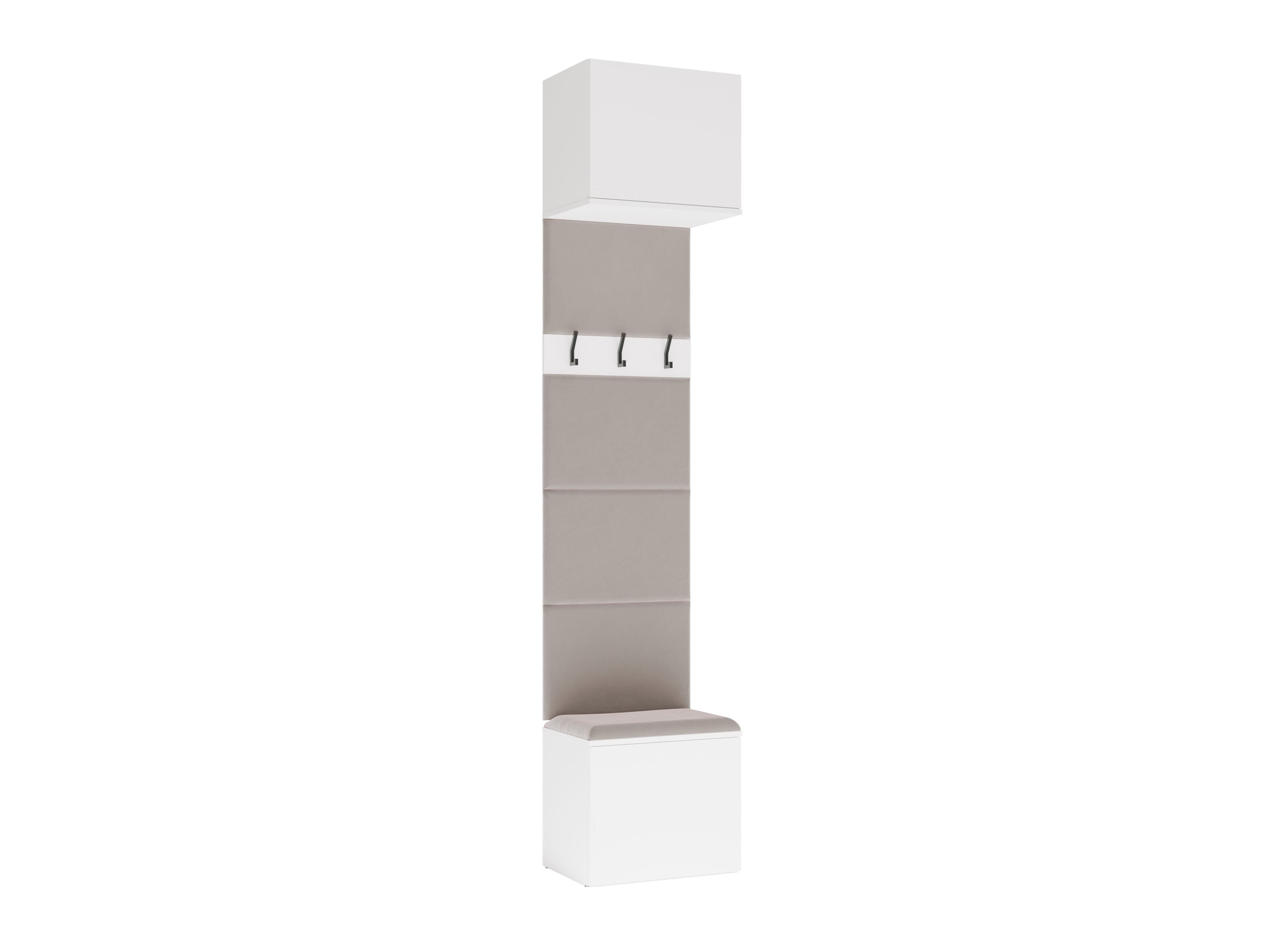 Conjunto para recibidor Domtori 117 (Blanco)