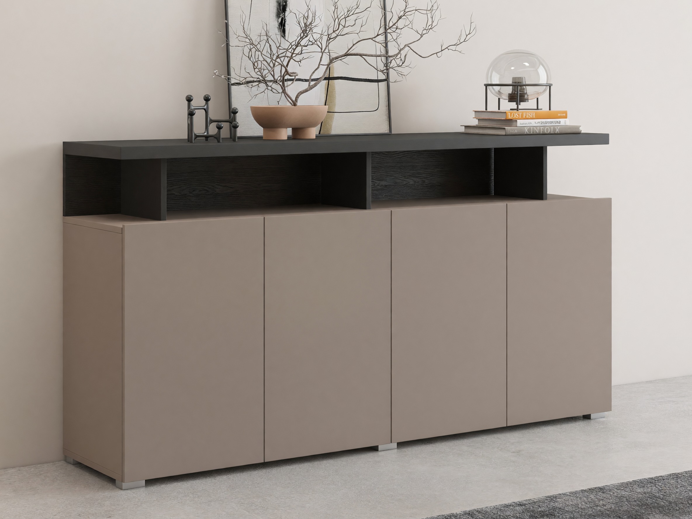 Aparador Virvele 100 (Congo + Antracita)