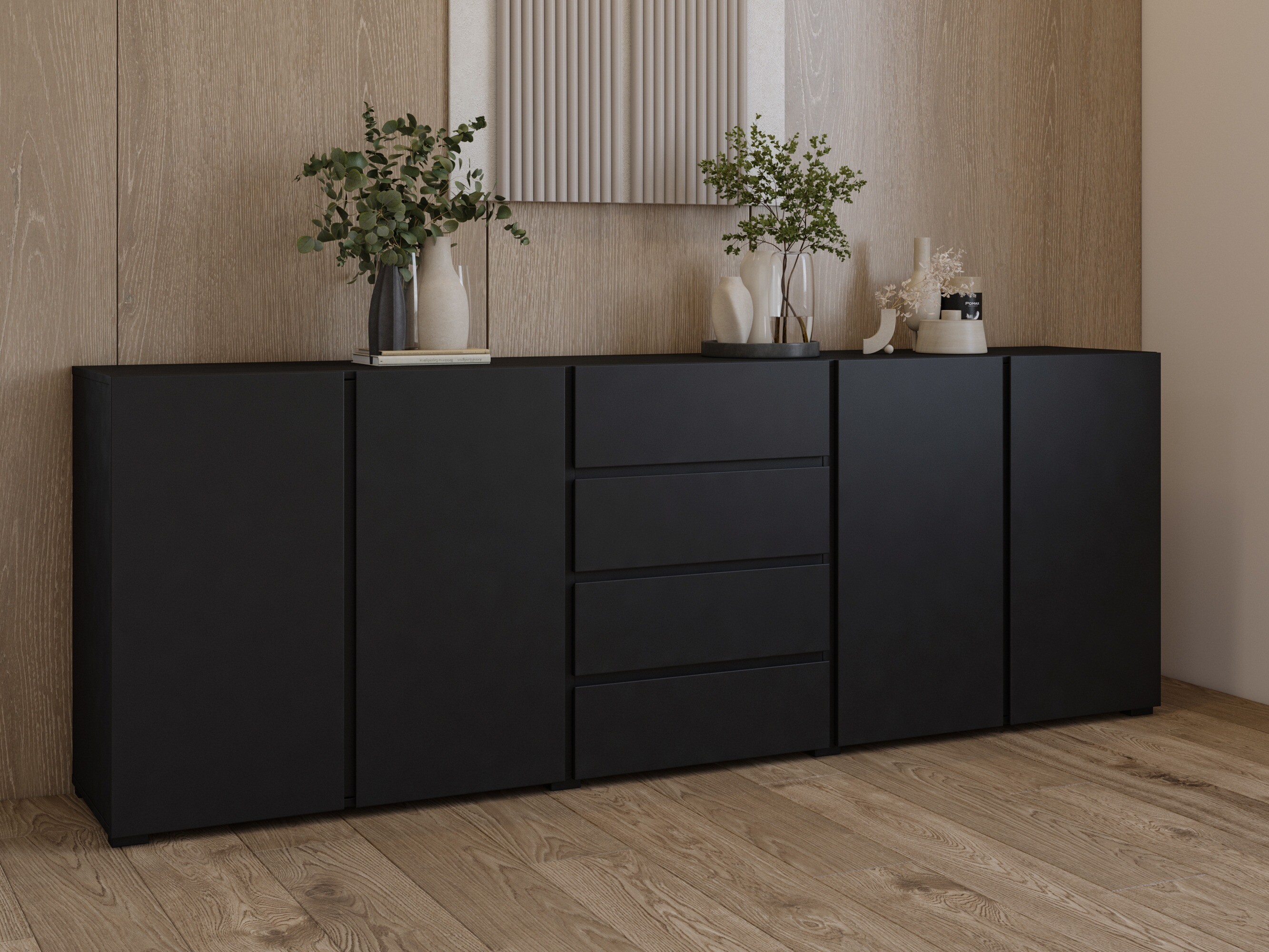 Cómoda Elbleve 105 (Negro)