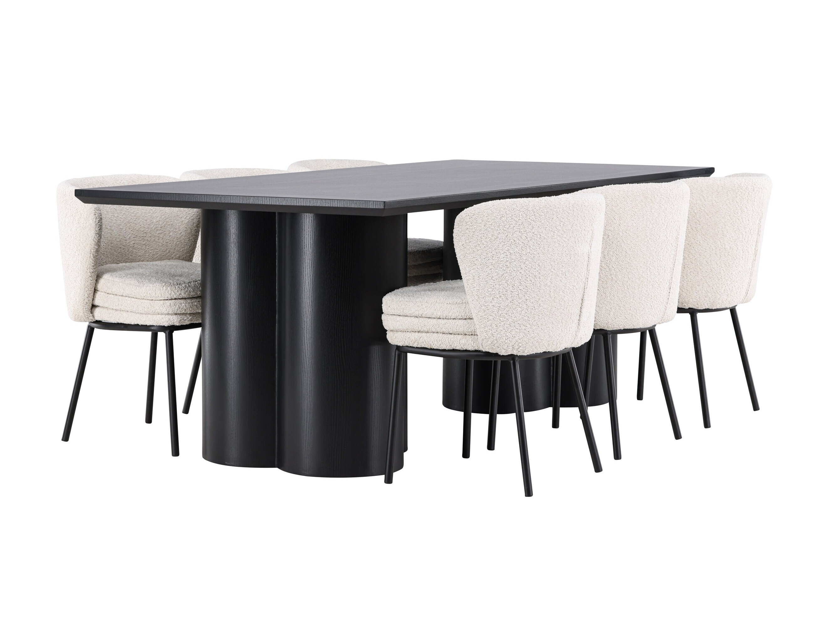 Conjunto de mesas y sillas para comedor Dallas 5176
