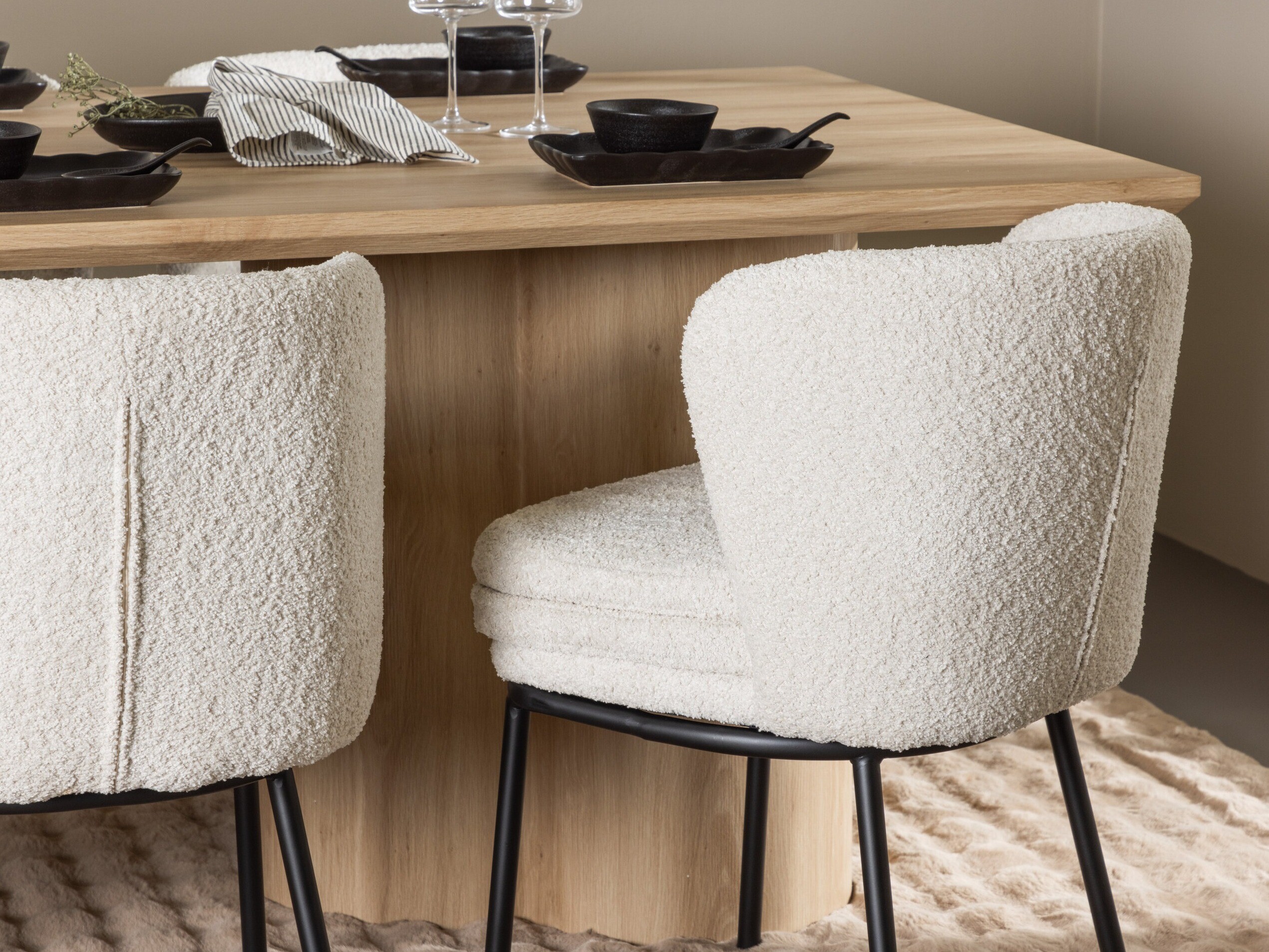 Conjunto de mesas y sillas para comedor Dallas 5176