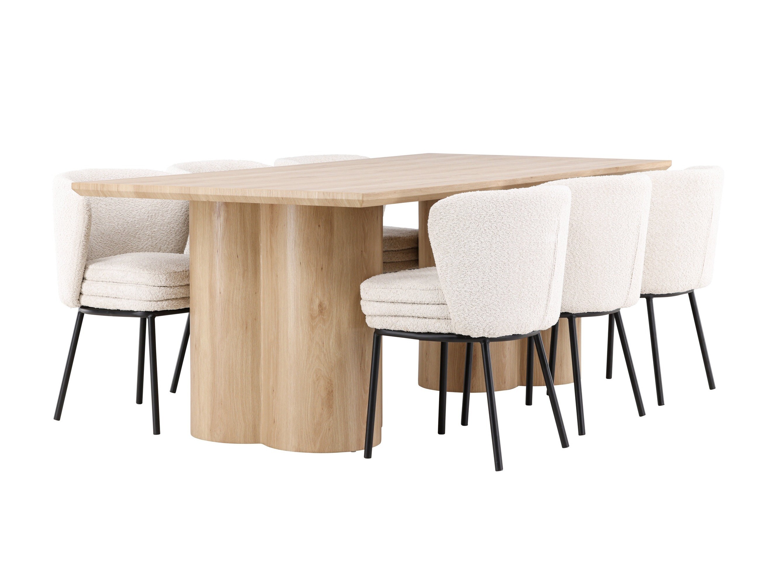 Conjunto de mesas y sillas para comedor Dallas 5176