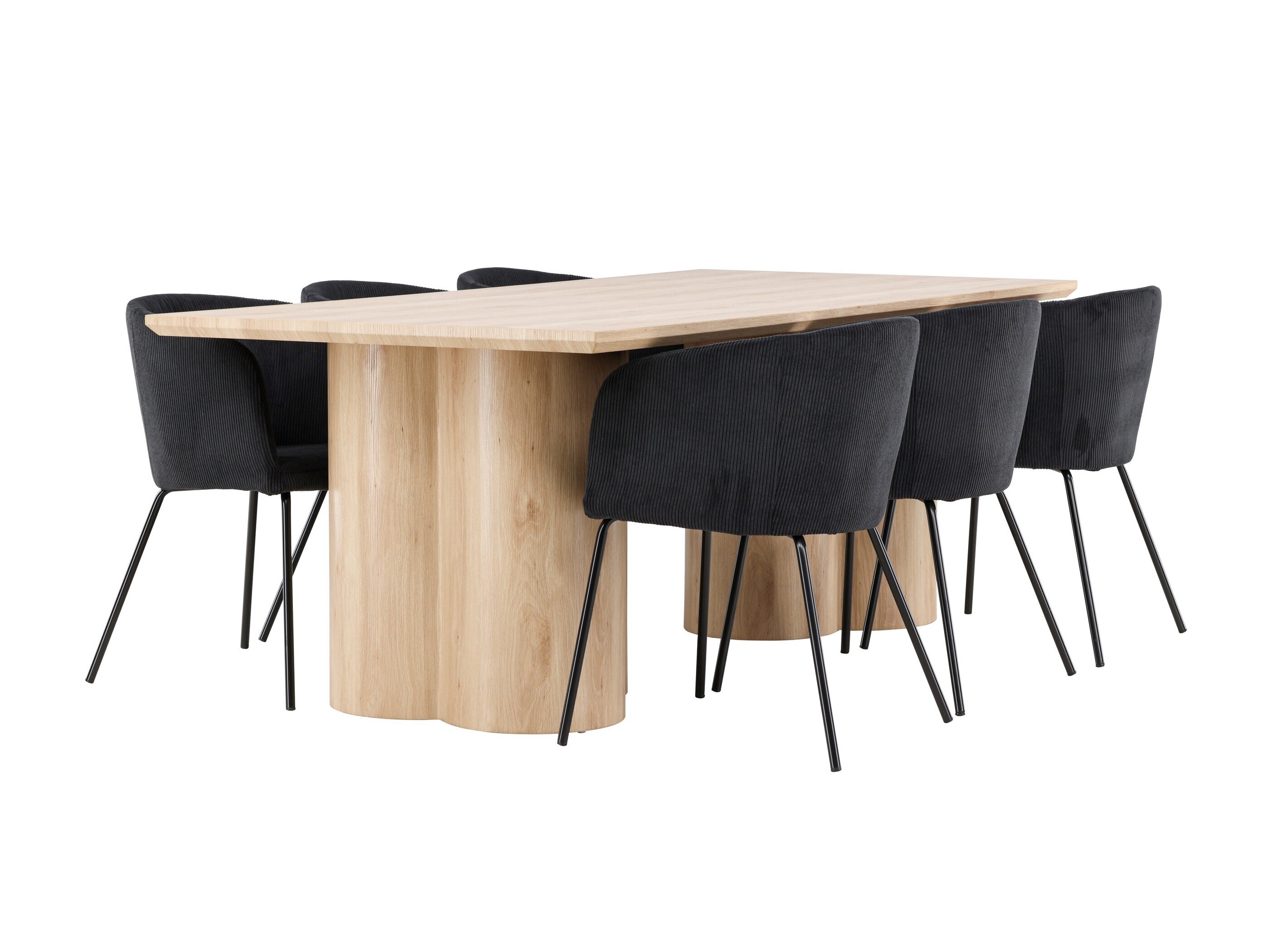 Conjunto de mesas y sillas para comedor Dallas 5181