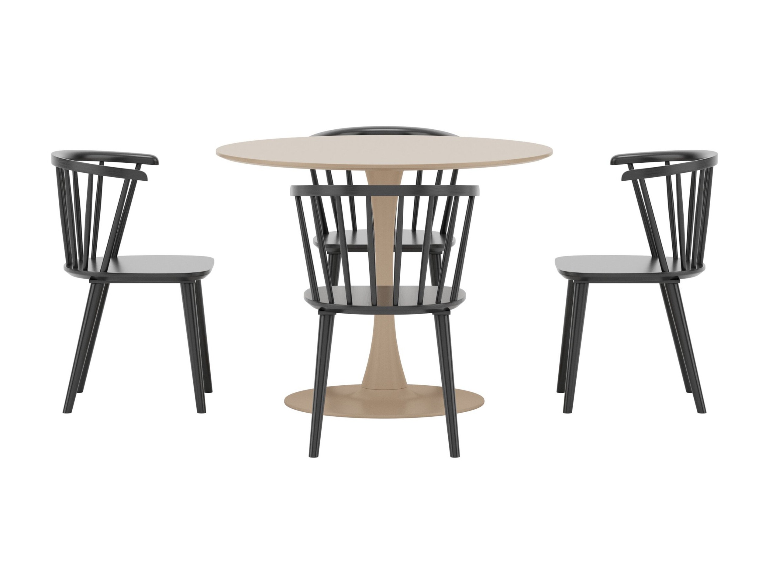Conjunto de mesas y sillas para comedor Dallas 5361