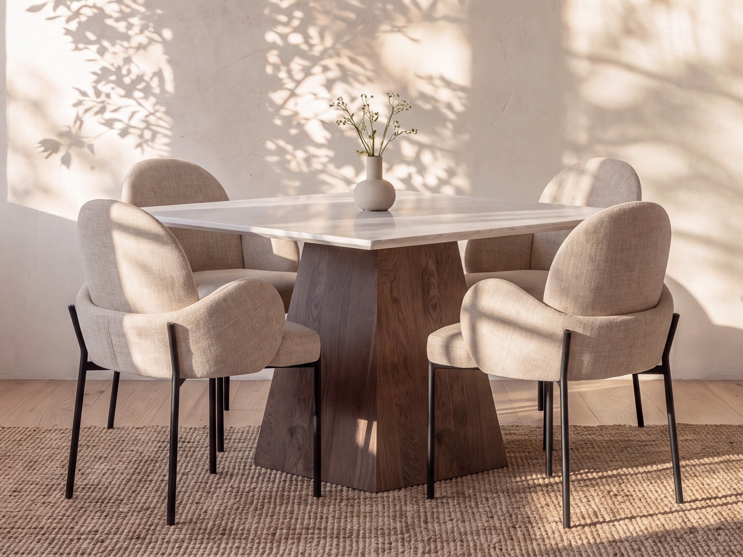 Conjunto de mesas y sillas para comedor Dallas 5362