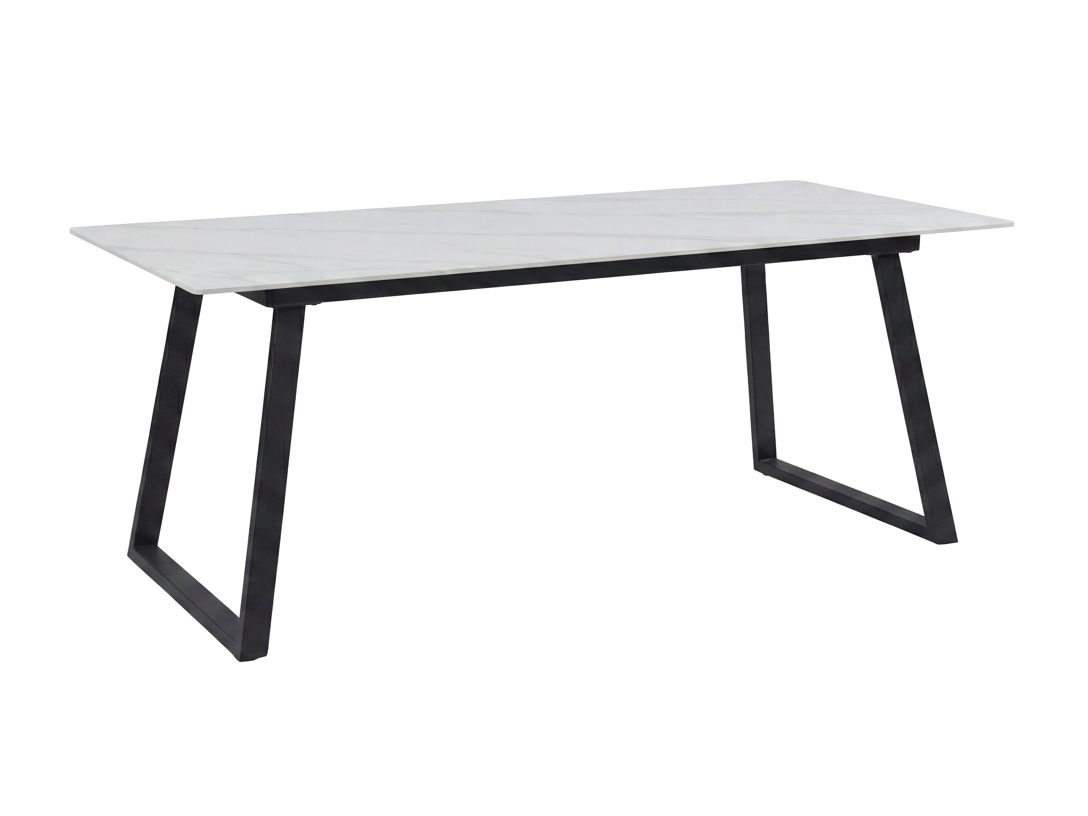 Mesa Dallas 5355 (Mármol blanco + Negro)