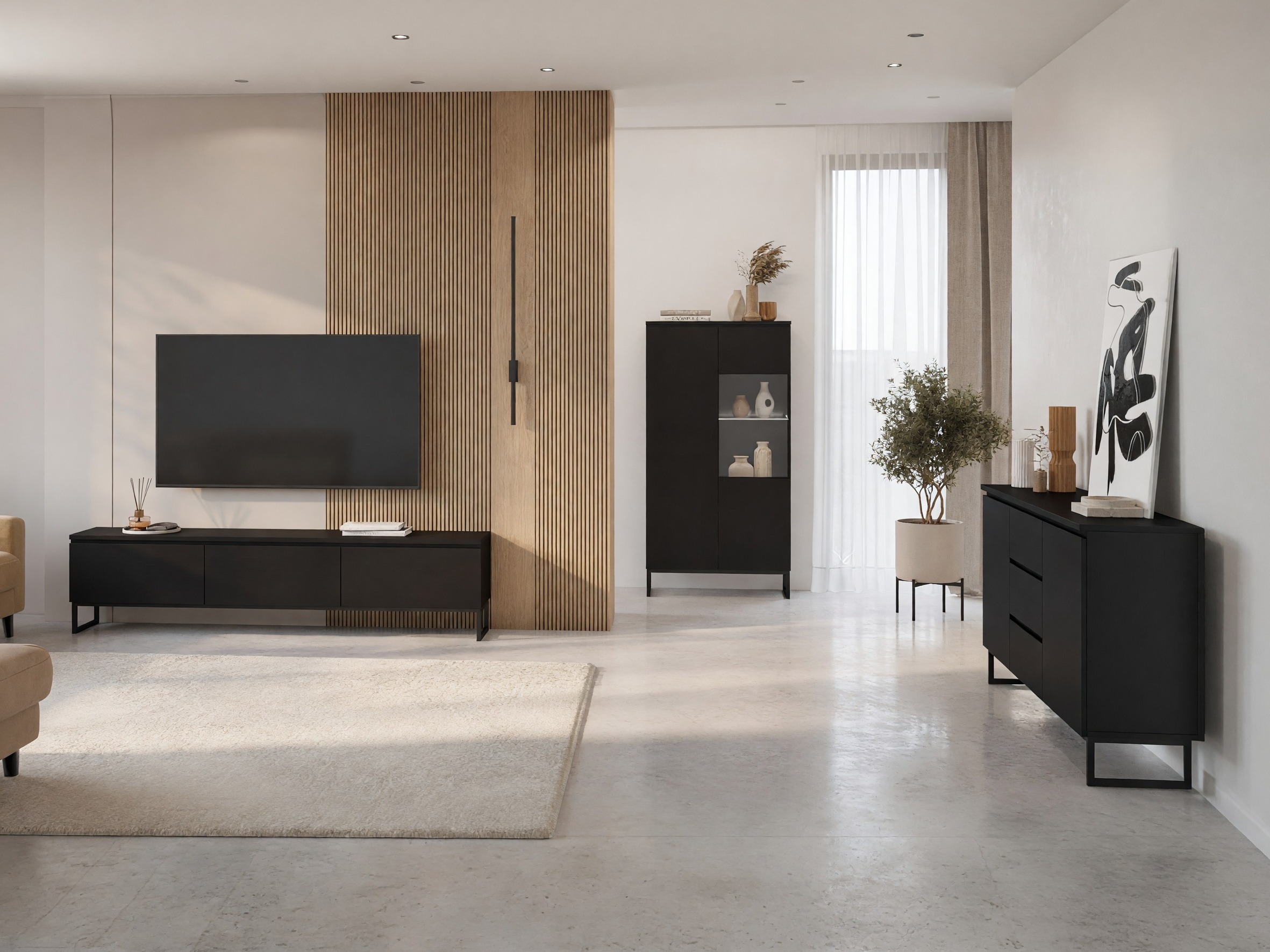 Cómoda Velsora 102 (Negro)