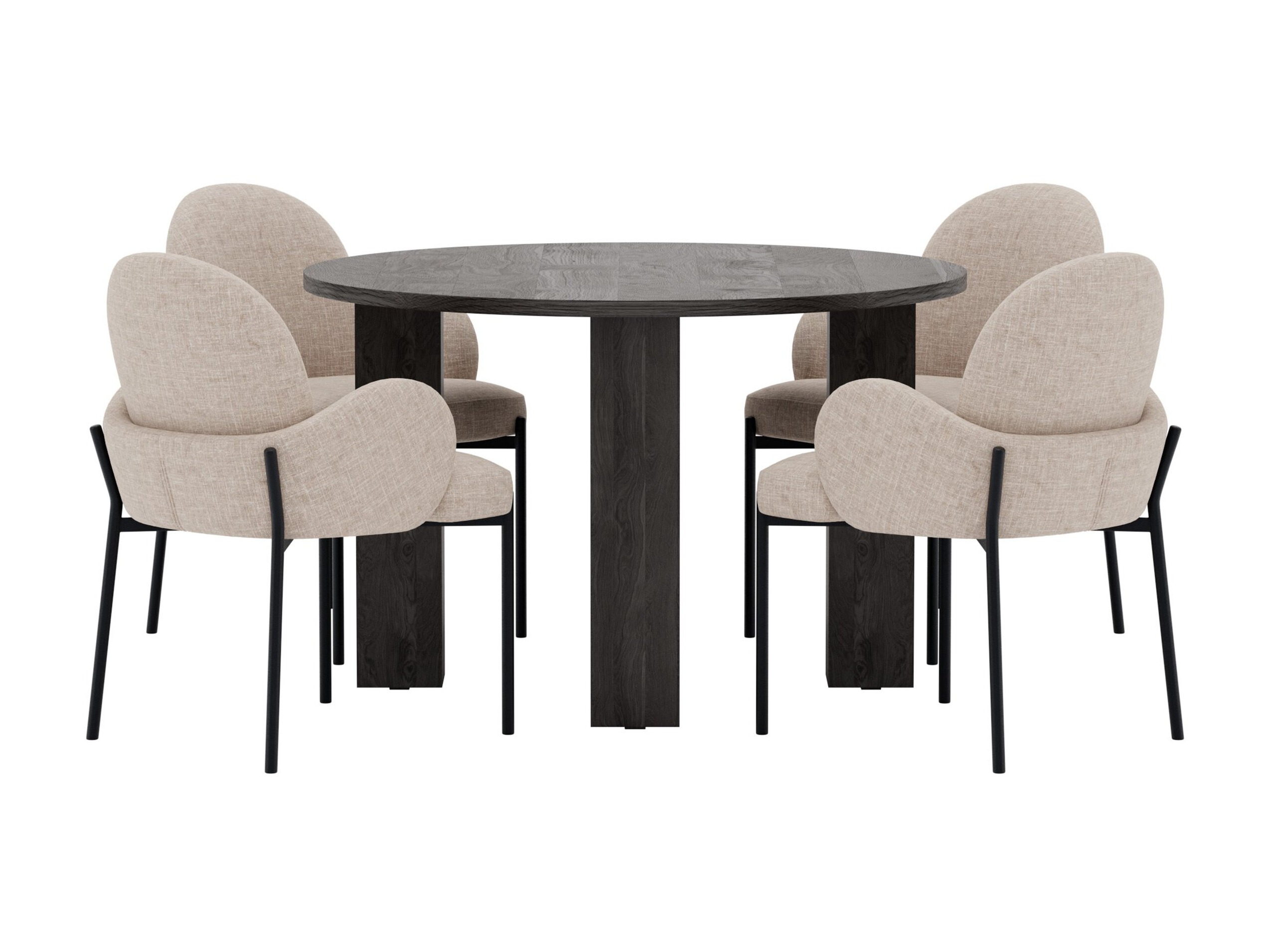 Conjunto de mesas y sillas para comedor Dallas 5363