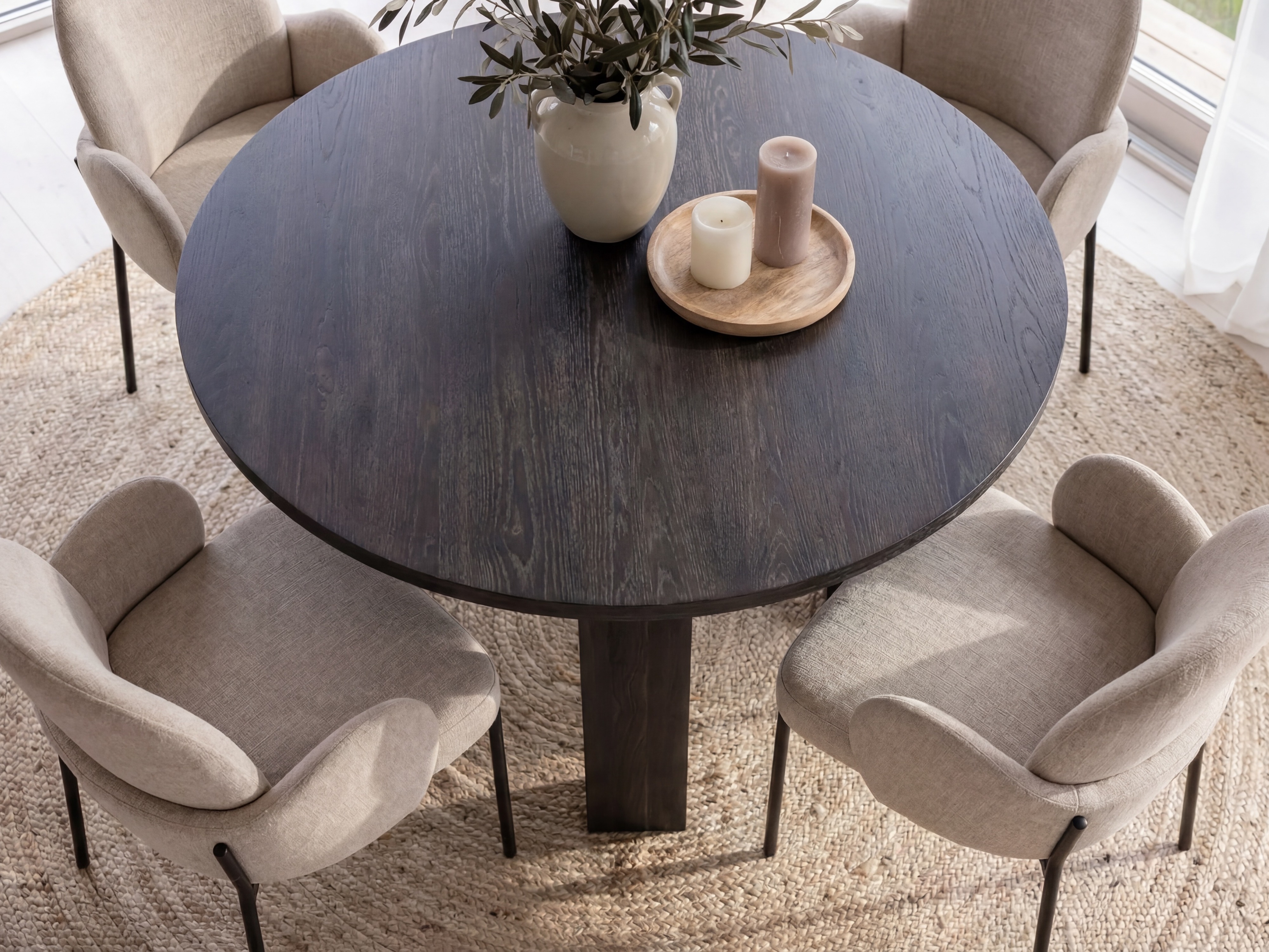 Conjunto de mesas y sillas para comedor Dallas 5363