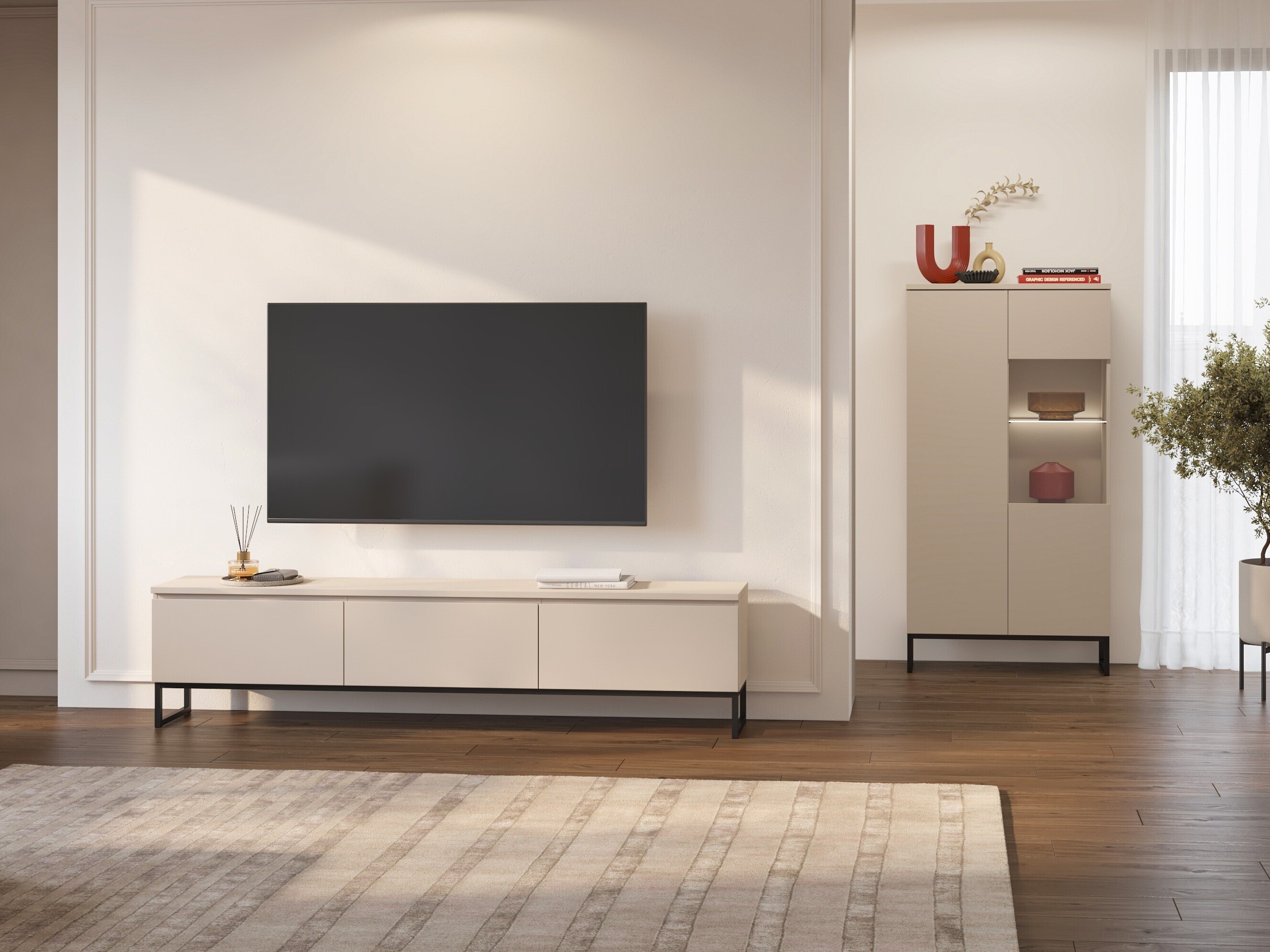 Mueble TV Velsora 101 (Cachemira)