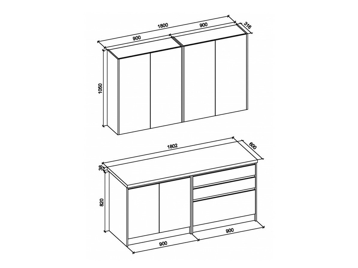 Conjunto de cocina SP7235