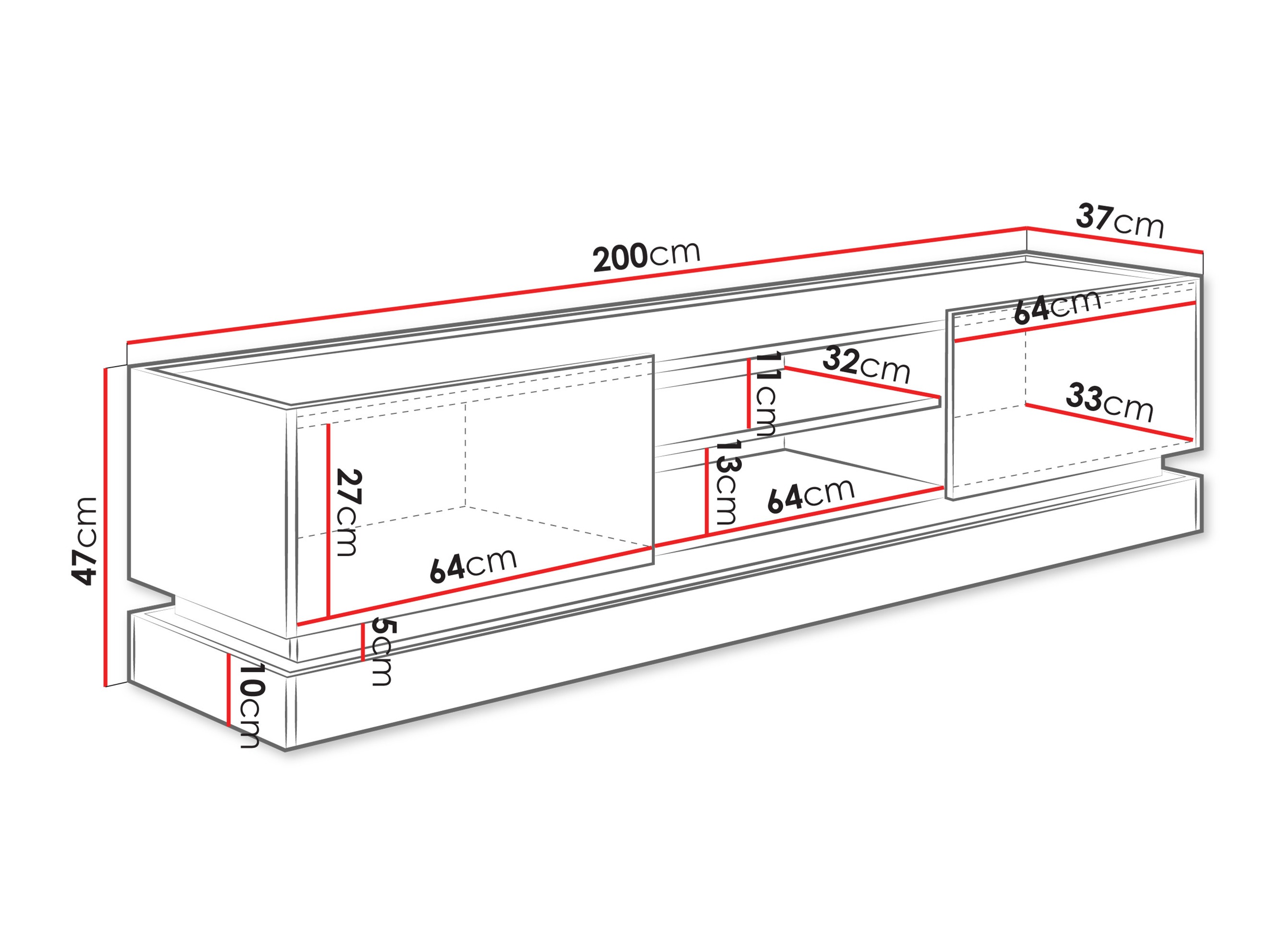 Mueble TV SP7222